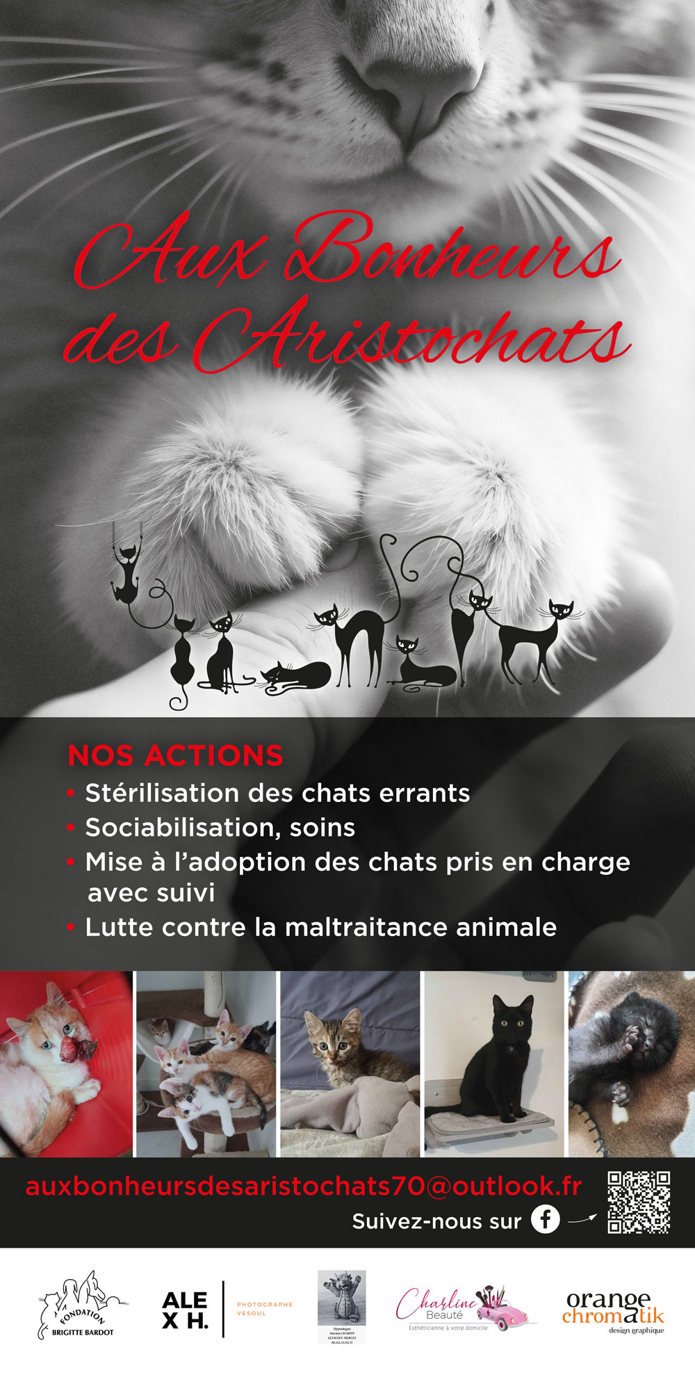 Banderole pour une association de défense animale