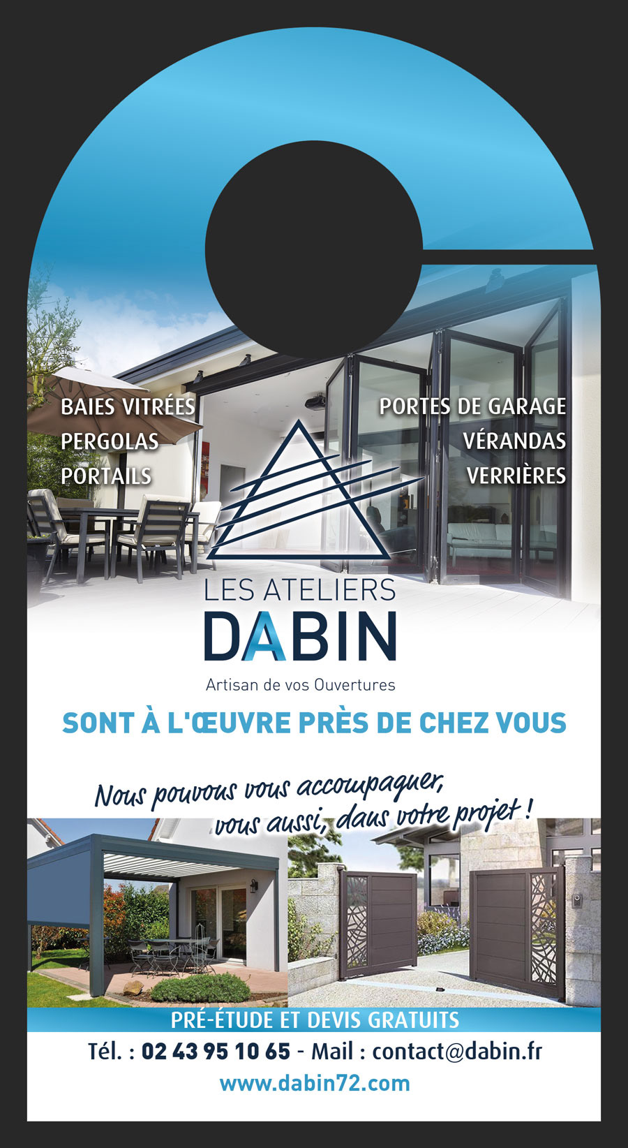 Accroche porte Ateliers Dabin