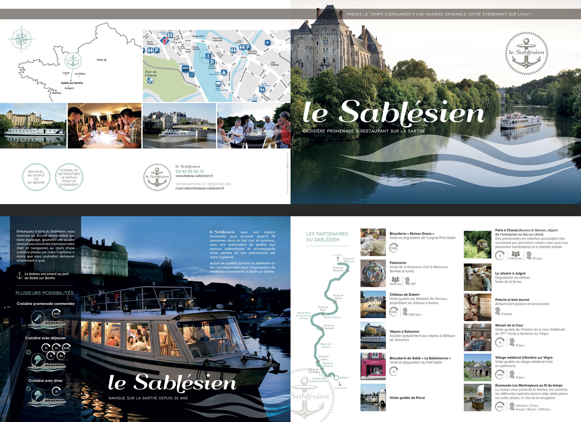 Plaquette Le Sablésien