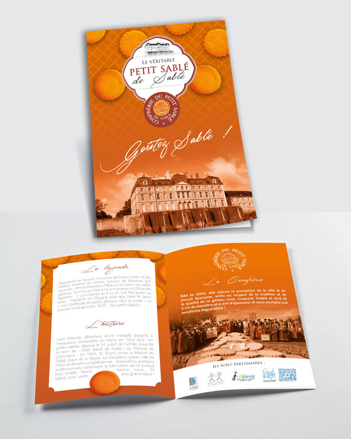 4 pages Confrérie du Petit Sablé