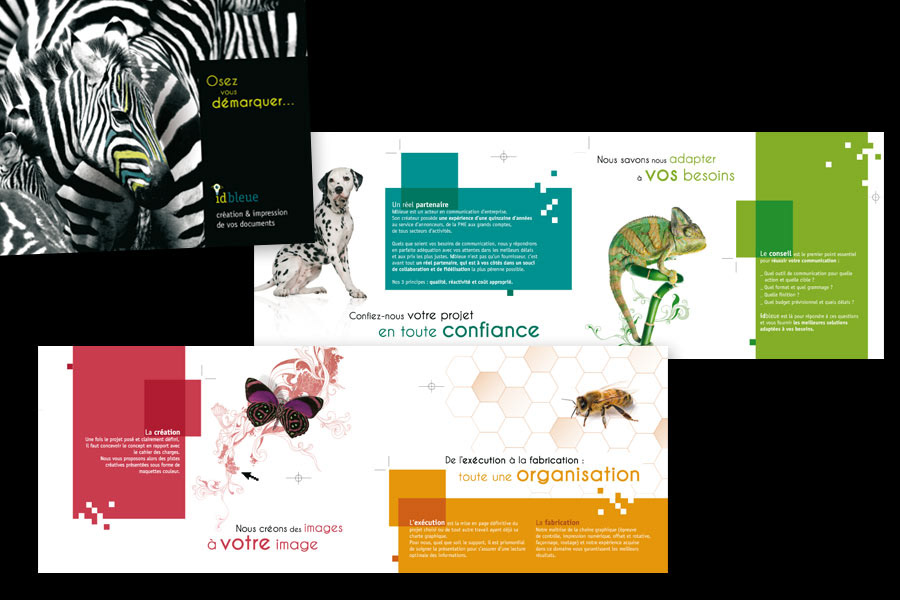 Plaquette commerciale Id Bleue