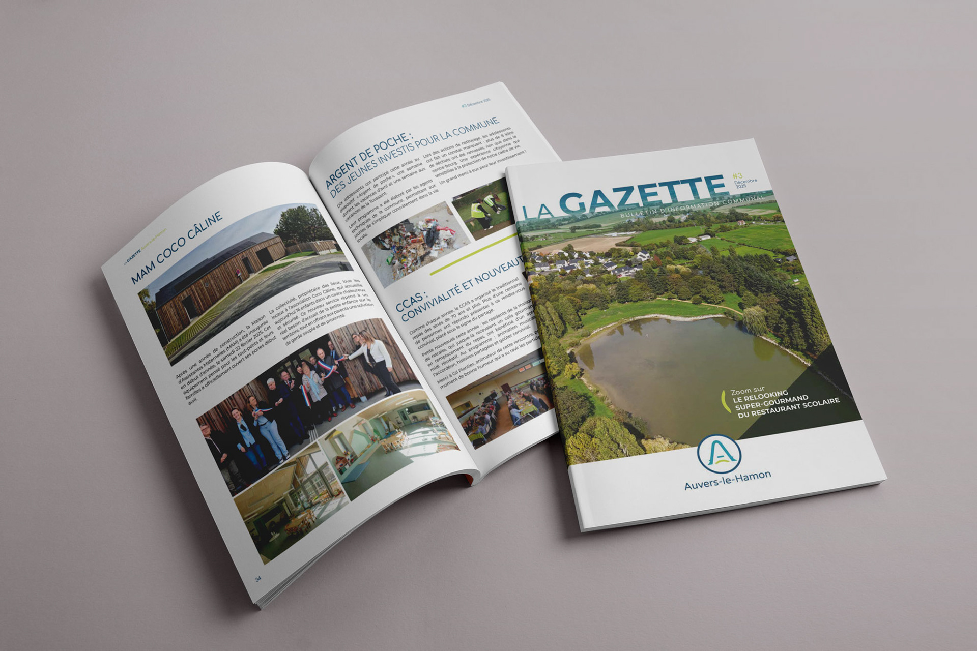 Bulletin municipal de Auvers le Hamon - 44 pages