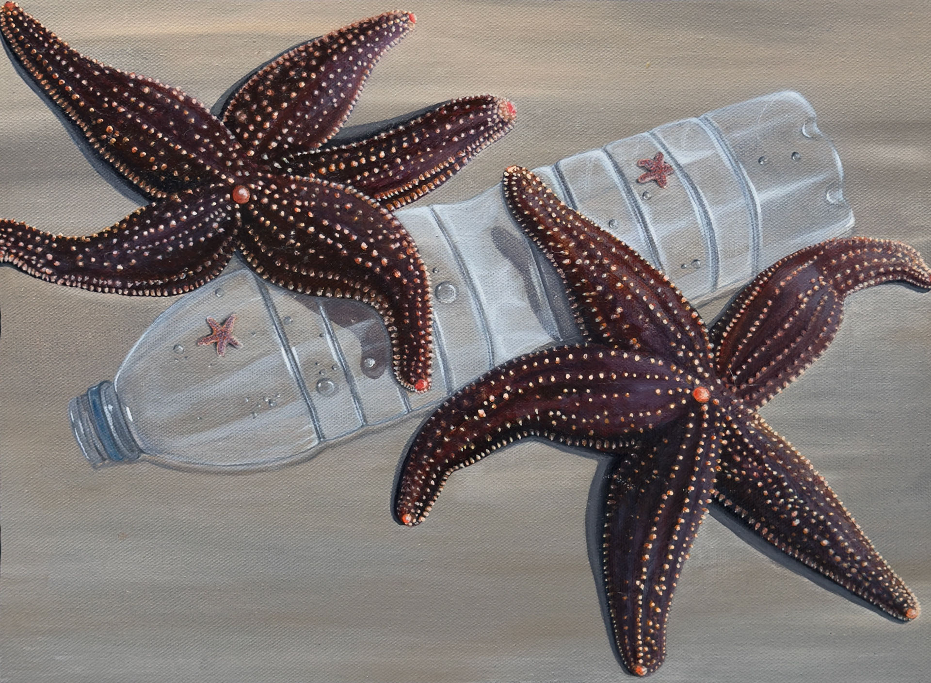 "Ours" acrylic on canvas