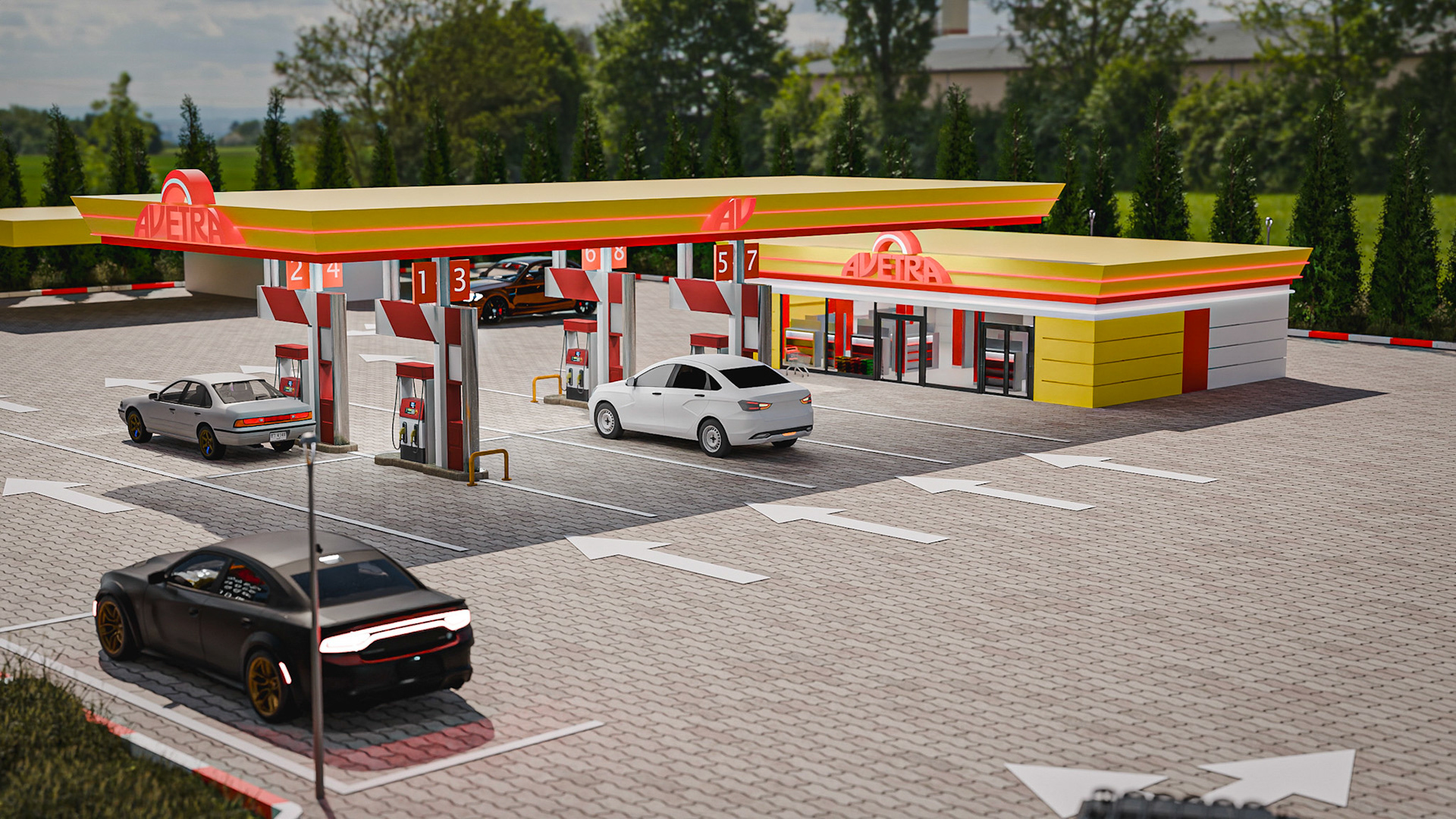 GAS STATION "Avetra"