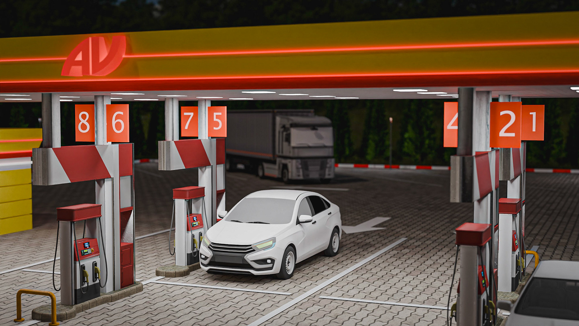 GAS STATION "Avetra"