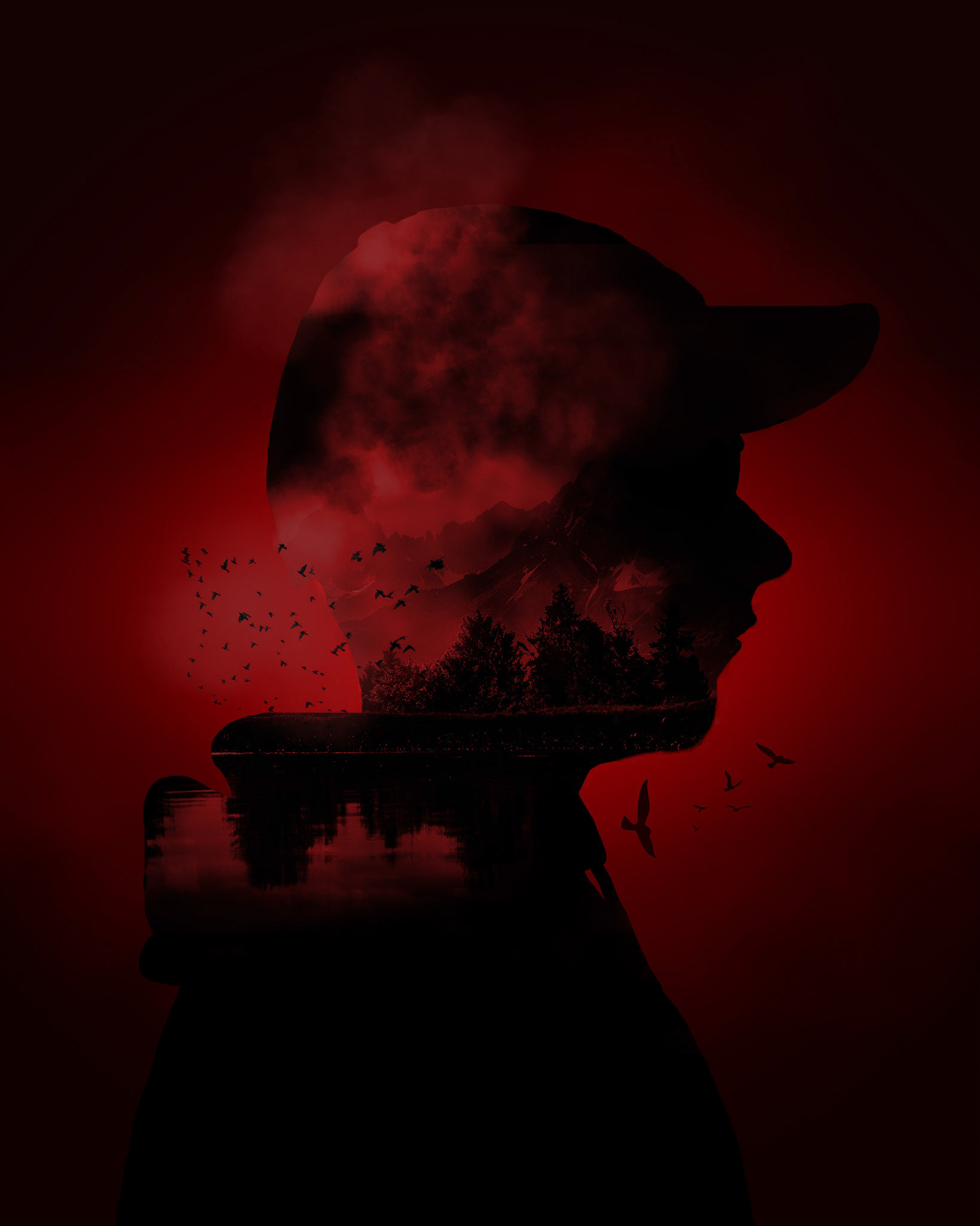 Man in Red