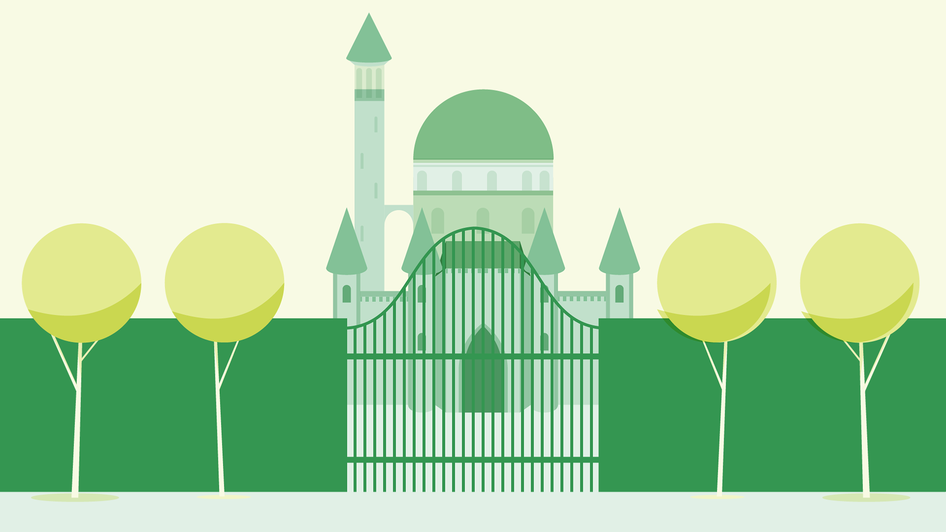 Harmstar sfeer kasteel