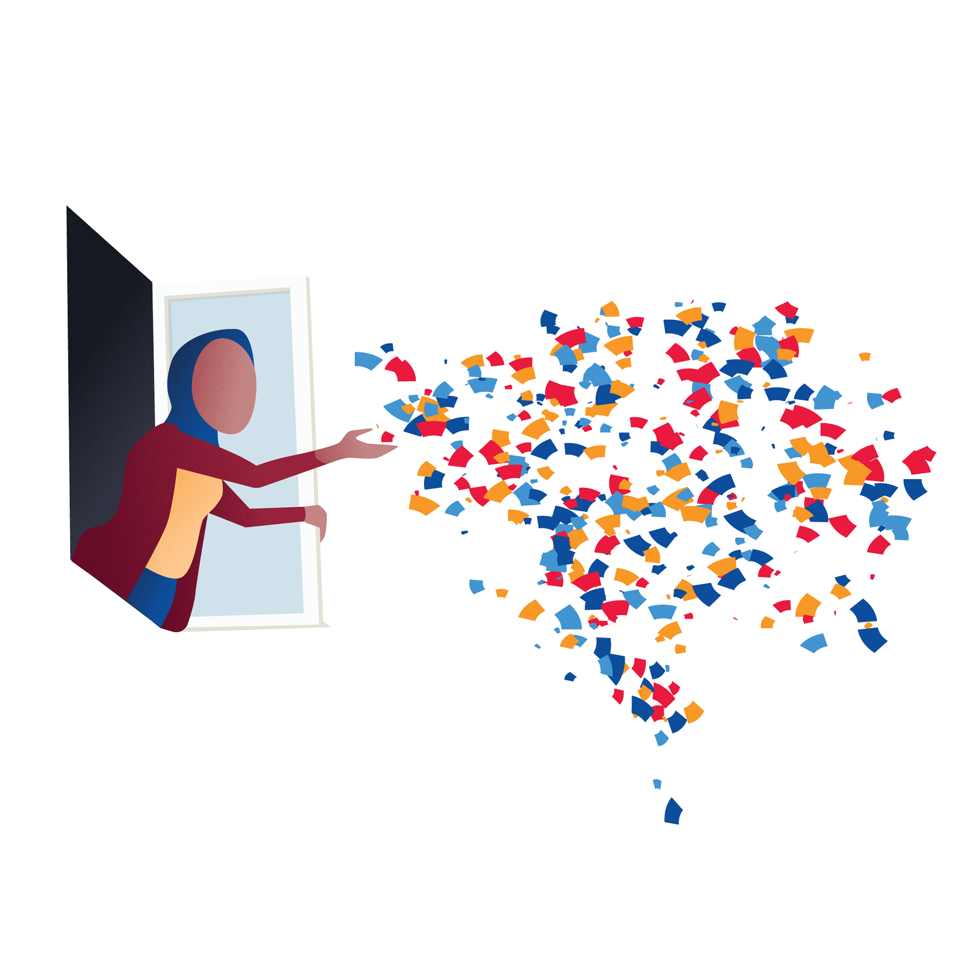 Harmstar sfeer confetti