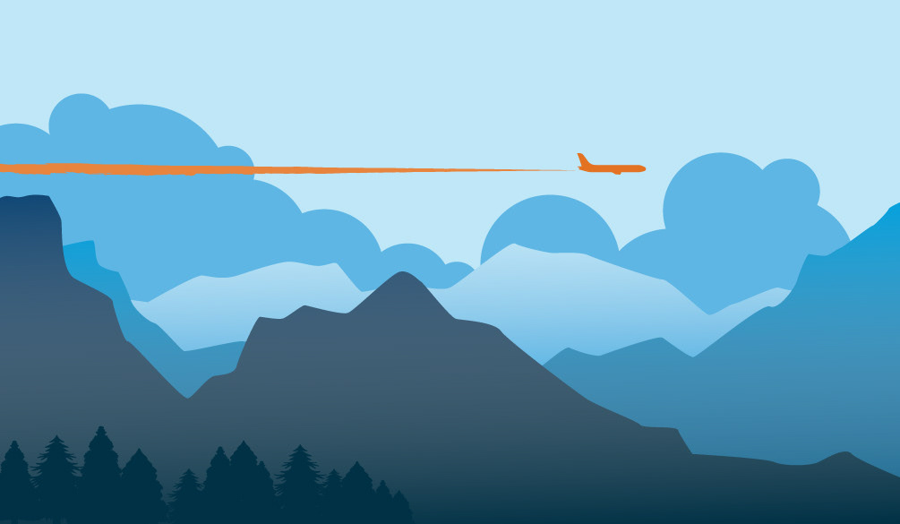 Harmstar sfeer vliegtuig KLM