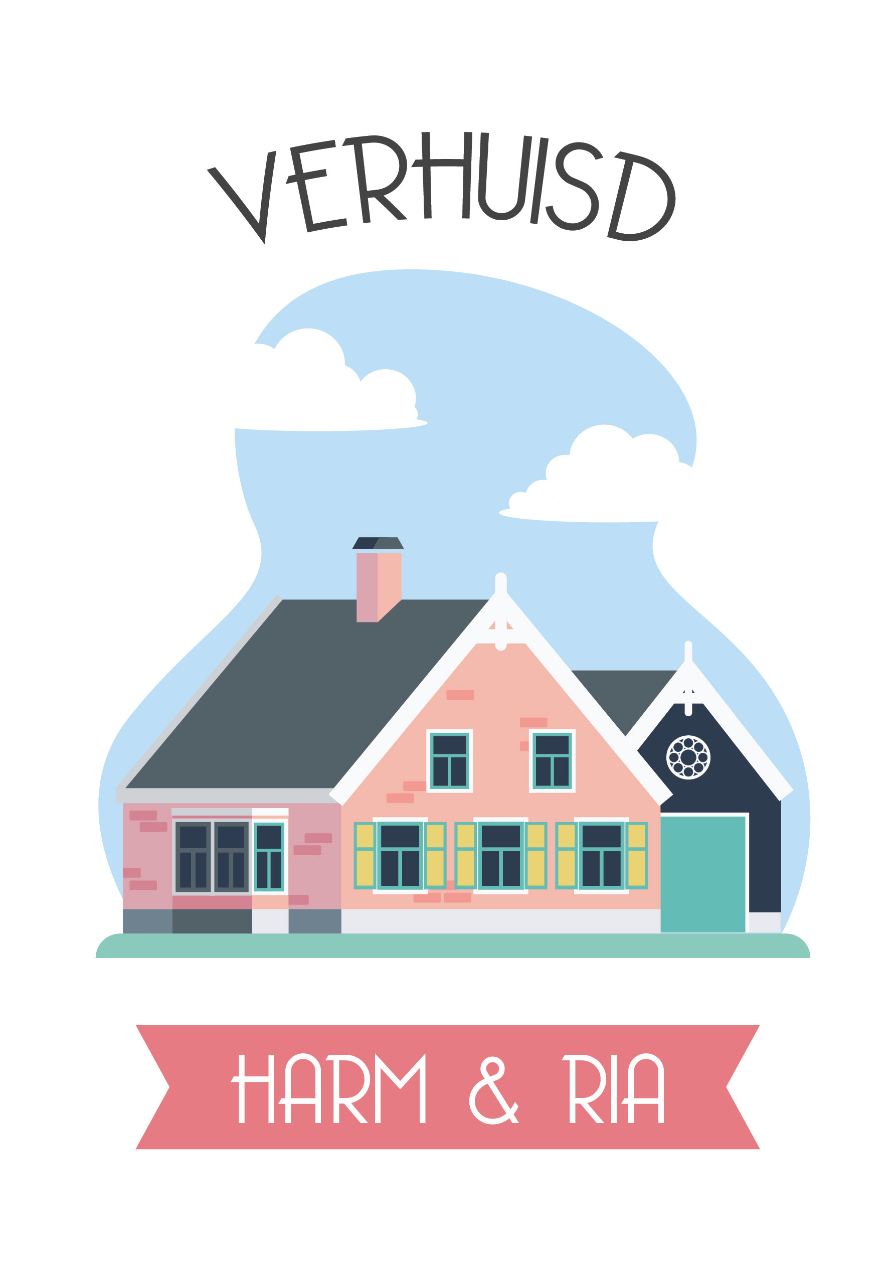 Harmstar verhuiskaart