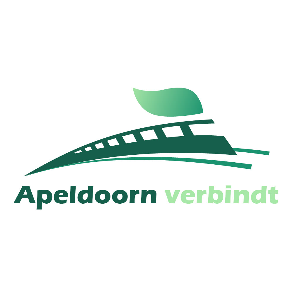Harmstar logo Apeldoorn verbindt trein groen Bam Infra