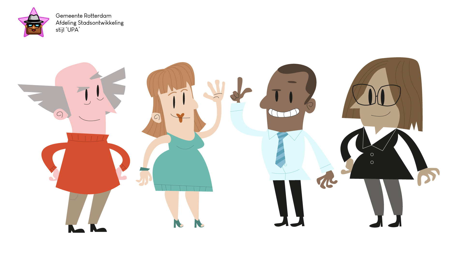 Harmstar concept character design gemeente rotterdam