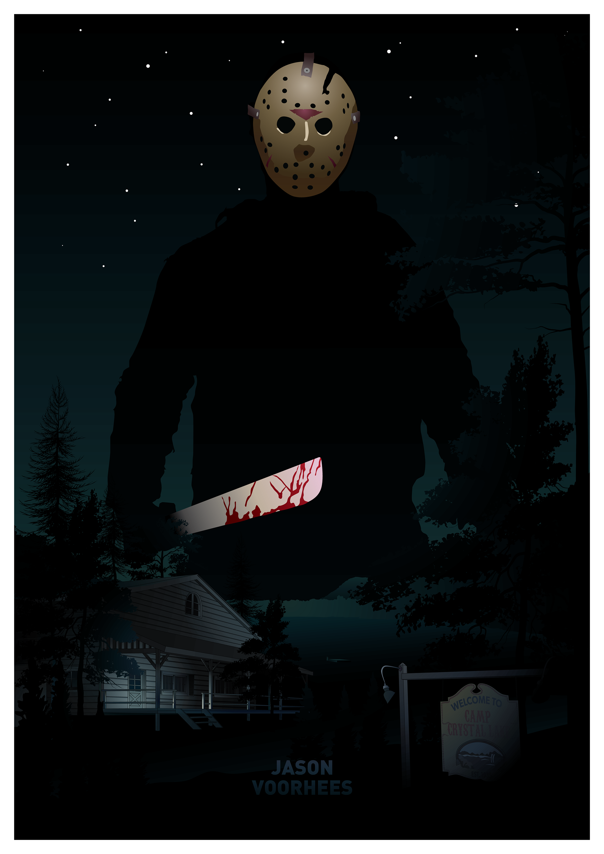 Harmstar Horror Jason Voorhees Friday the 13th