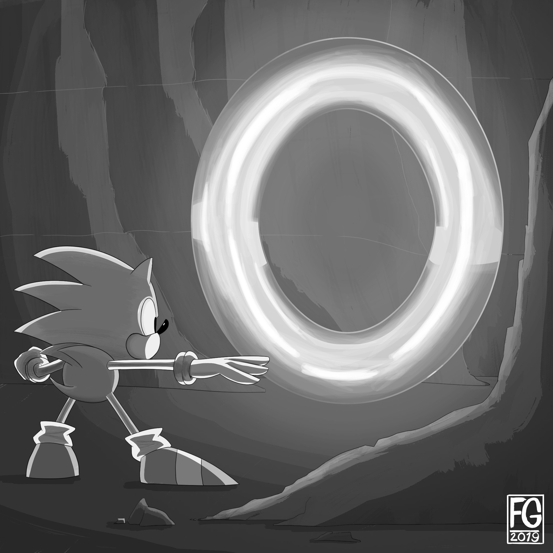 Inktober '19 D1 - Ring