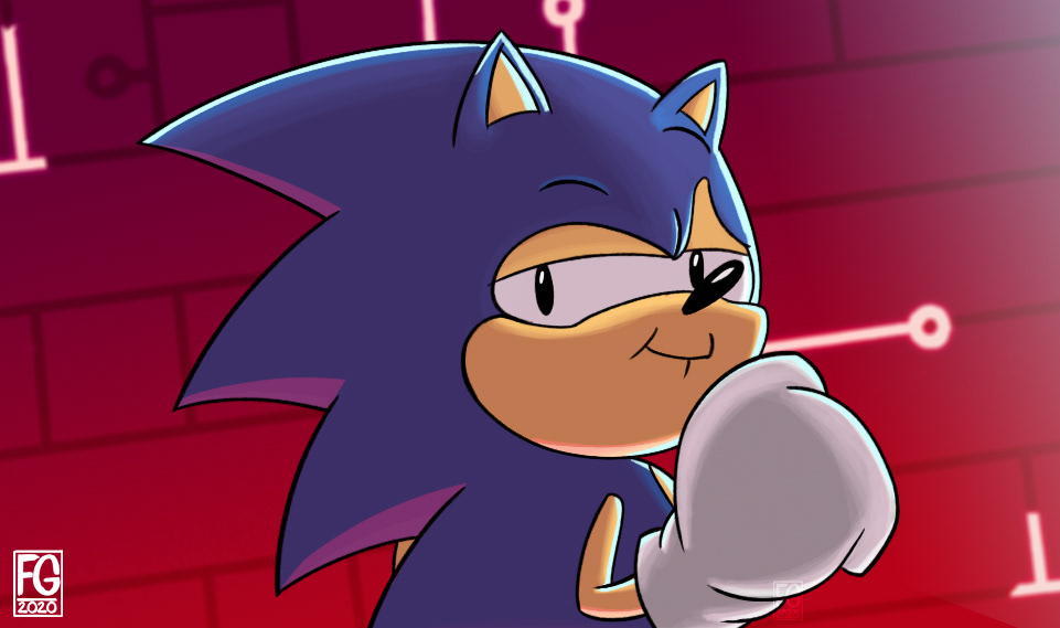 Sonic Redraw Challenge