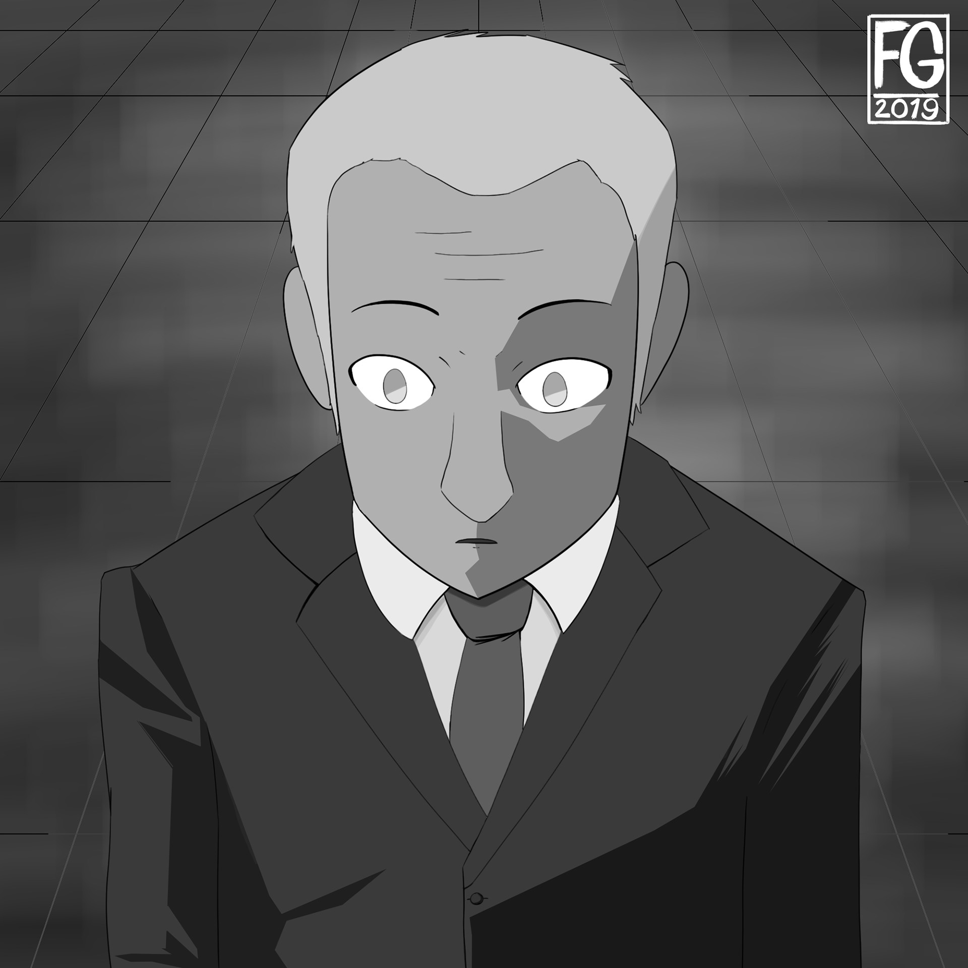 Inktober '19 D2 - Mindless