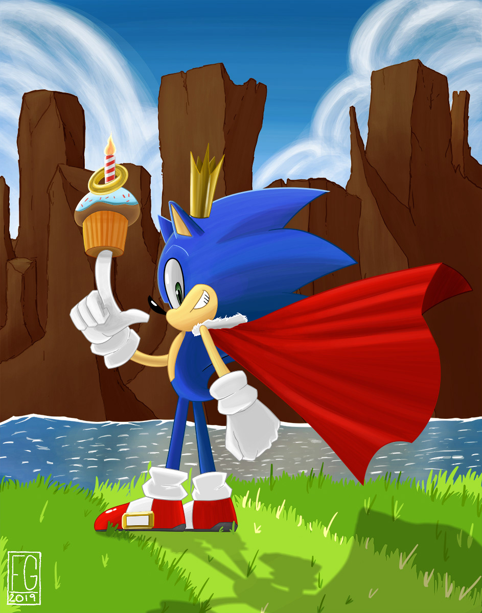 Sonic 28th Ann. Fanart