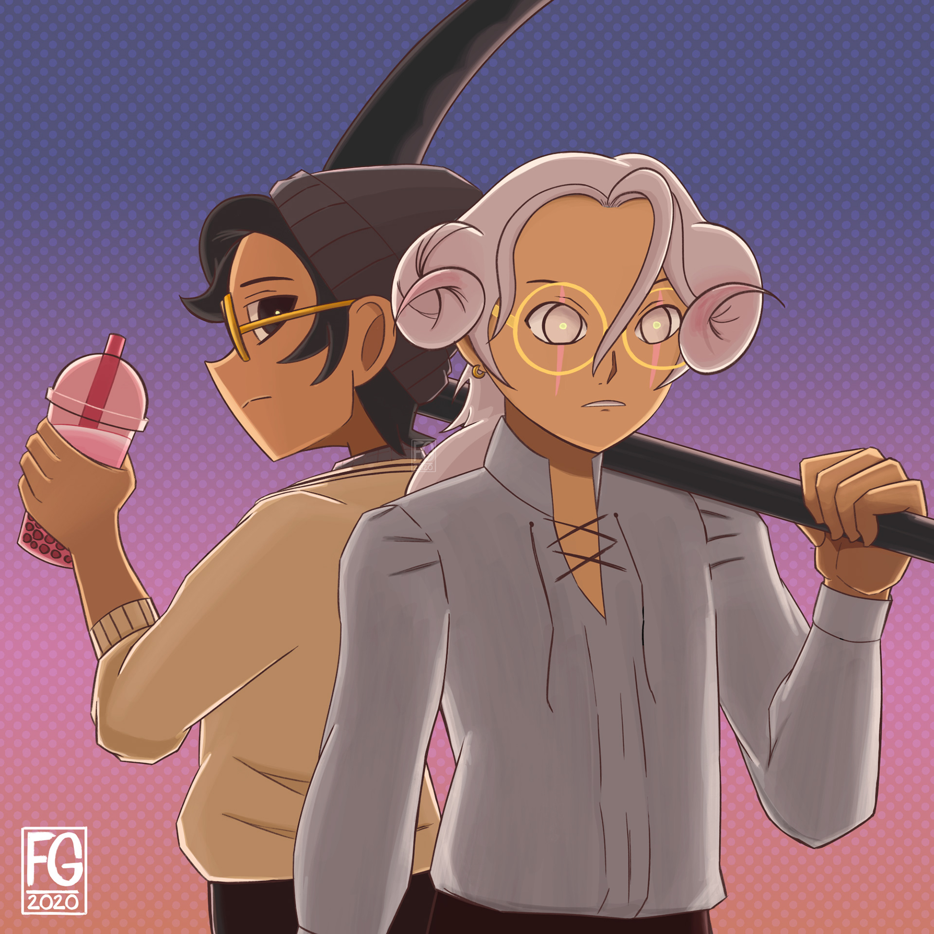 Gil Ona Picrew OC Fanart