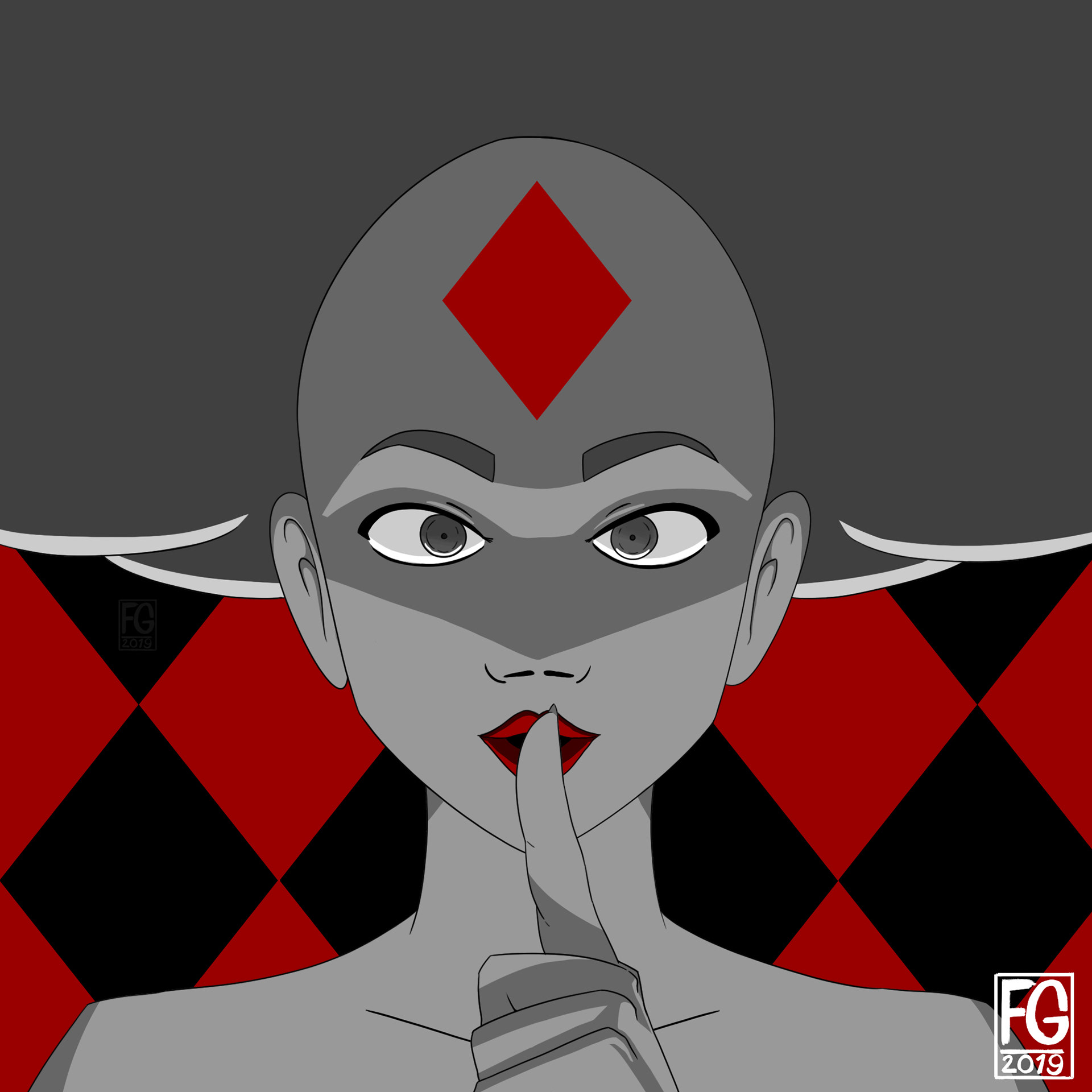 Inktober '19 D10 - Pattern