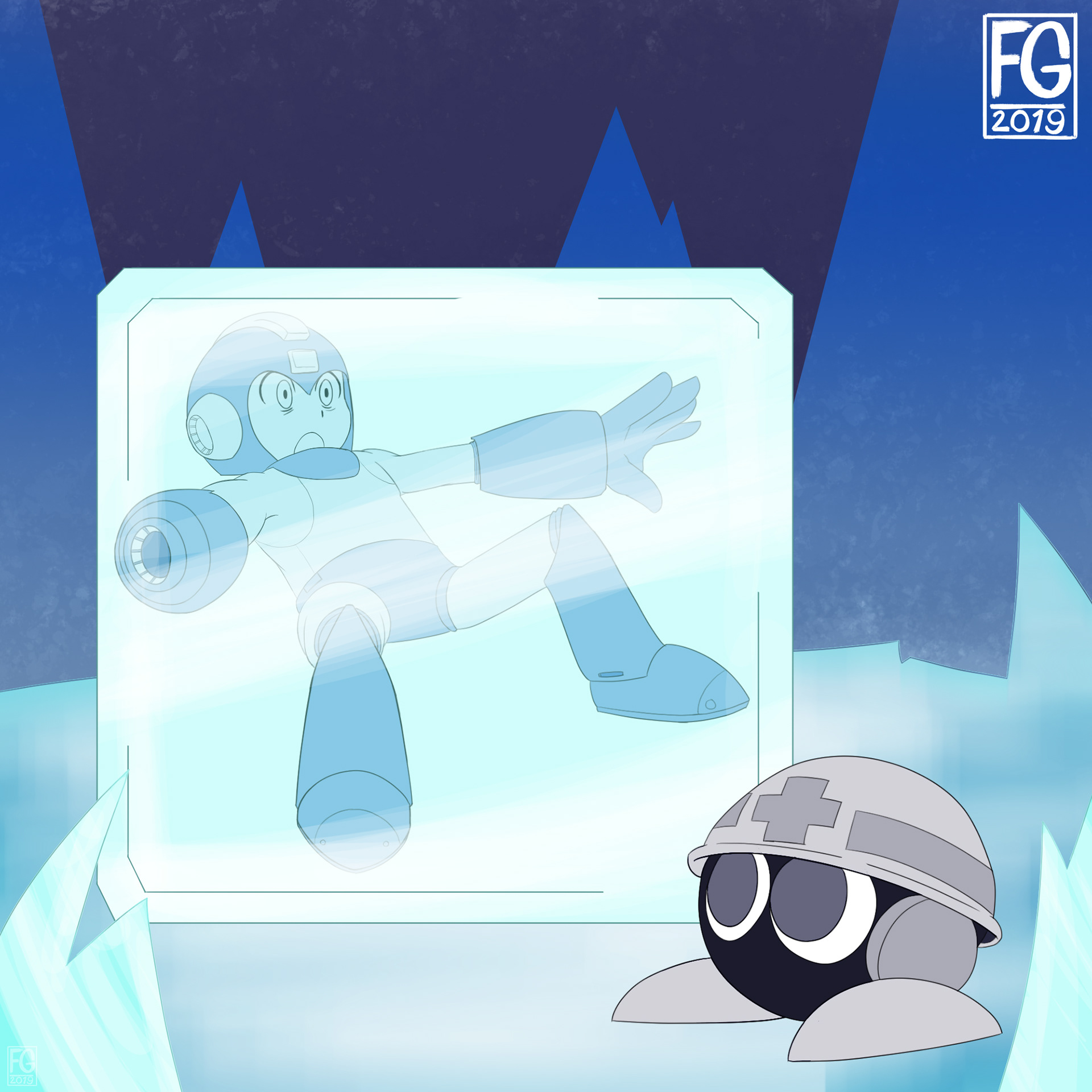 Inktober '19 D4 - Freeze