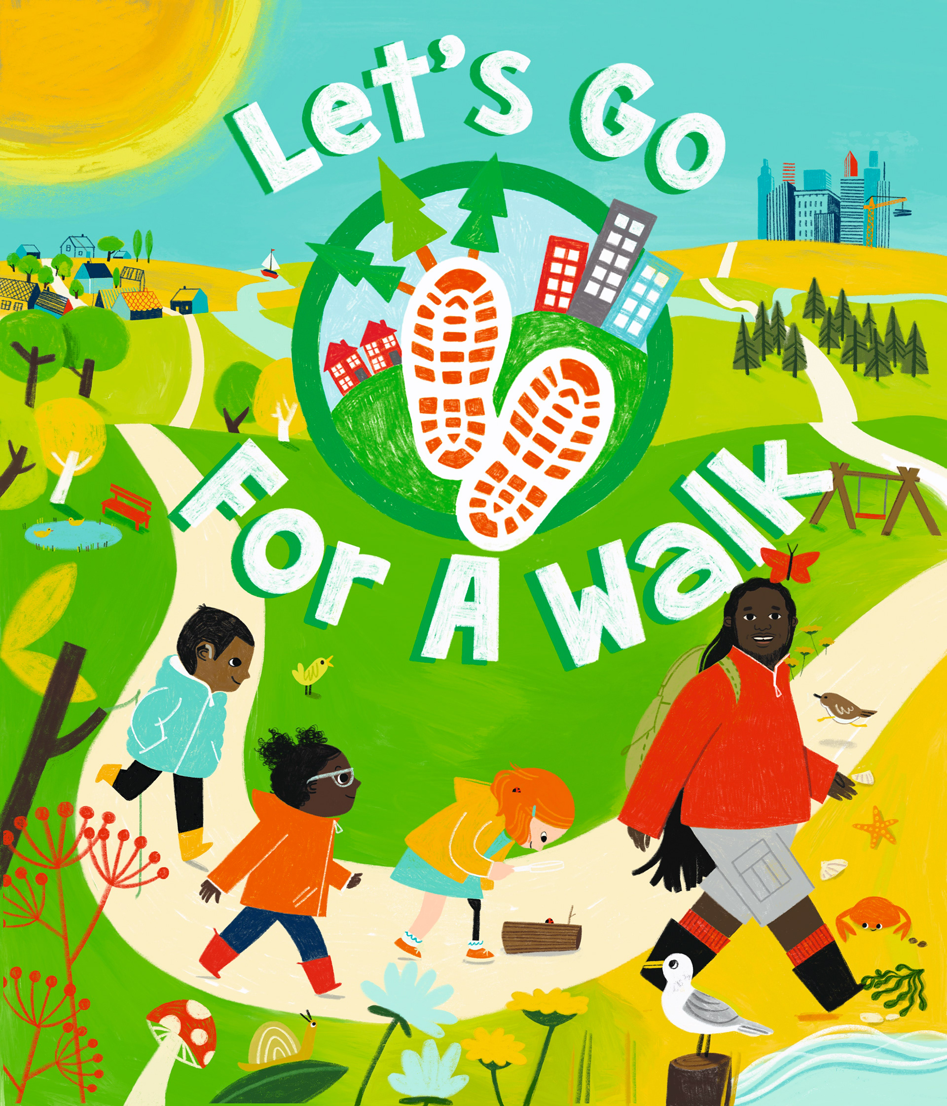 "Let's Go For a Walk" (winner in the category Best Activity Book, Sainsbury's/BookTrust Children's Book Awards 2021)