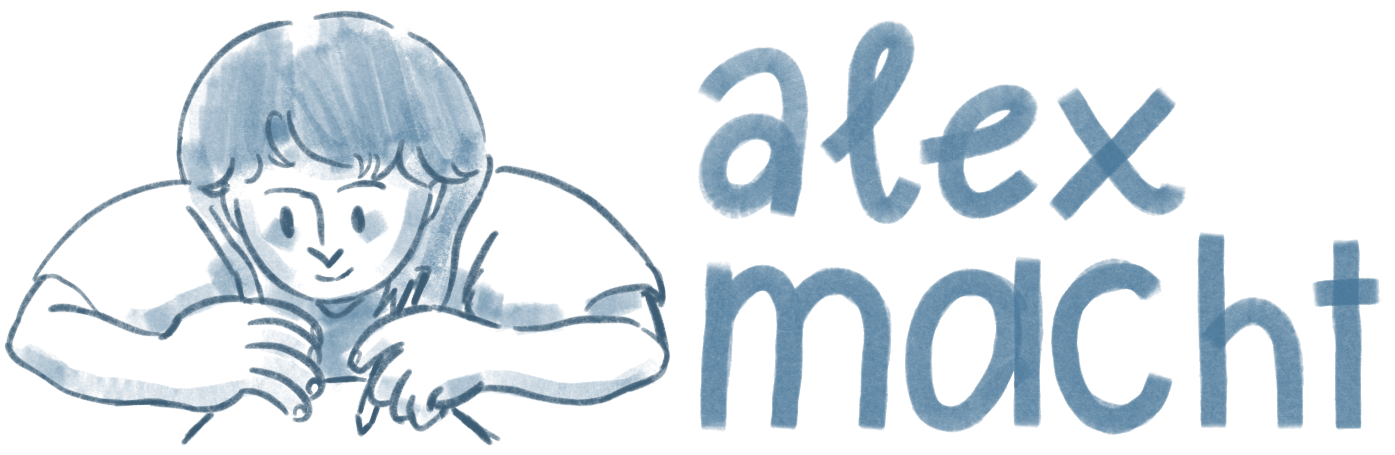 alexmacht Comic Illustration, Grafik Design und Charakter Illustration an der Hochschule Hannover.