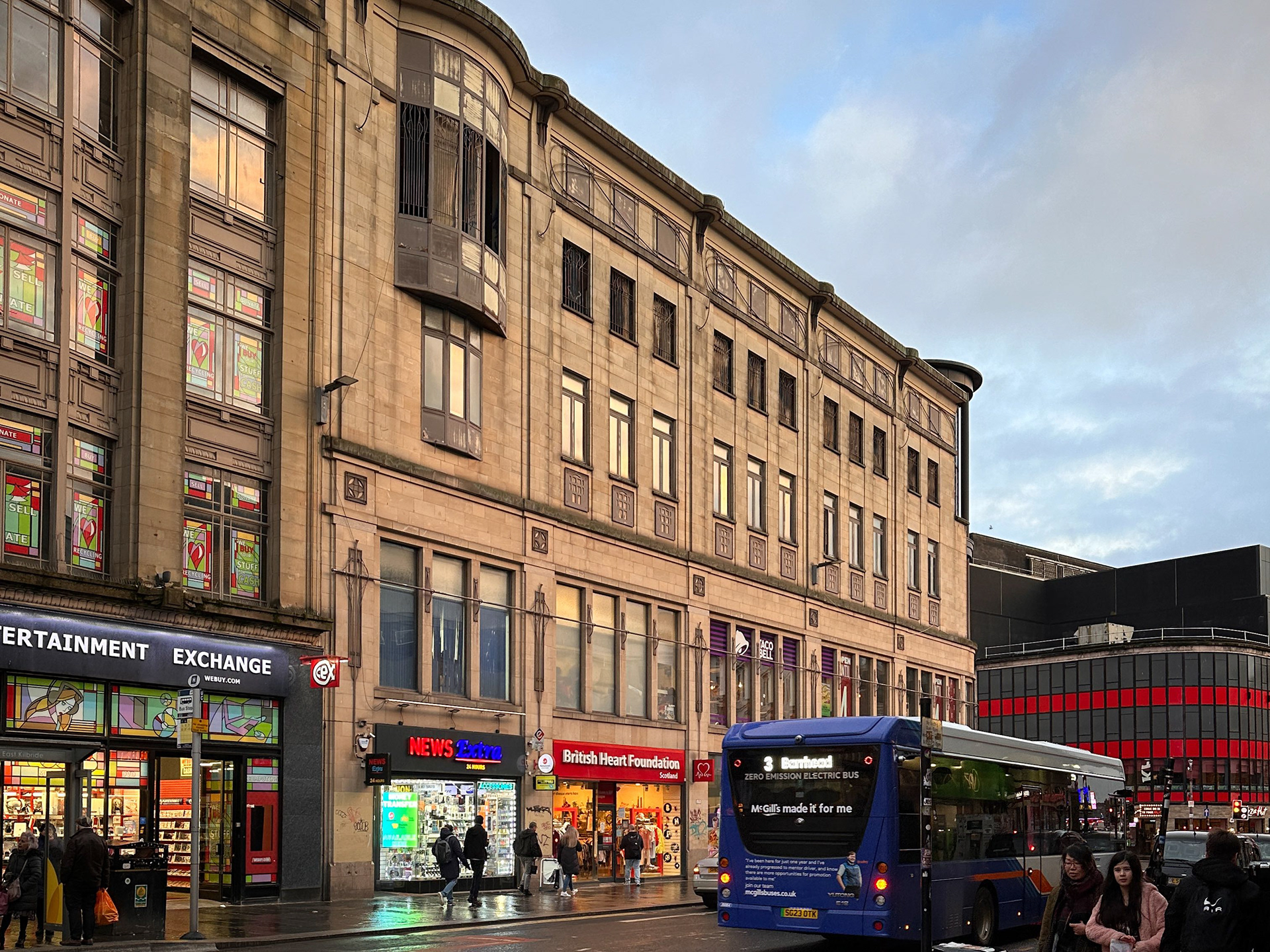 Looks like another Charles Rennie Mackintosh building