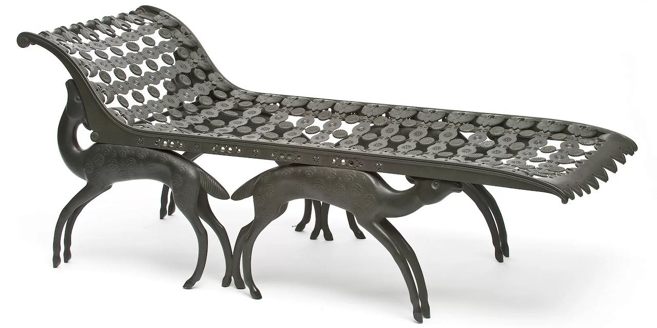 Chair (terrace). Armand-Albert Rateau (1882-1938), decorator Baguès Frères