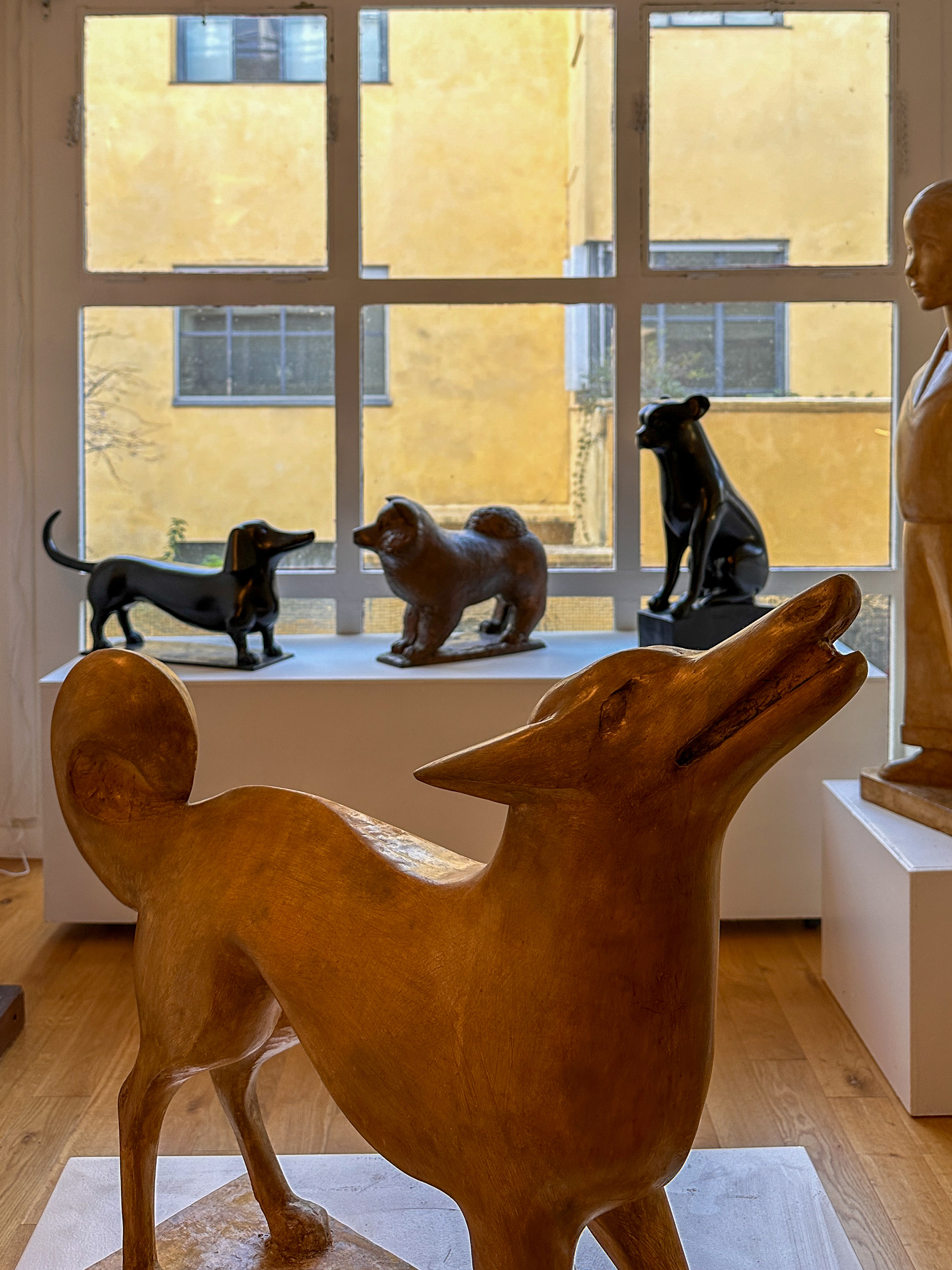 In the Chana Orloff atelier (first floor)