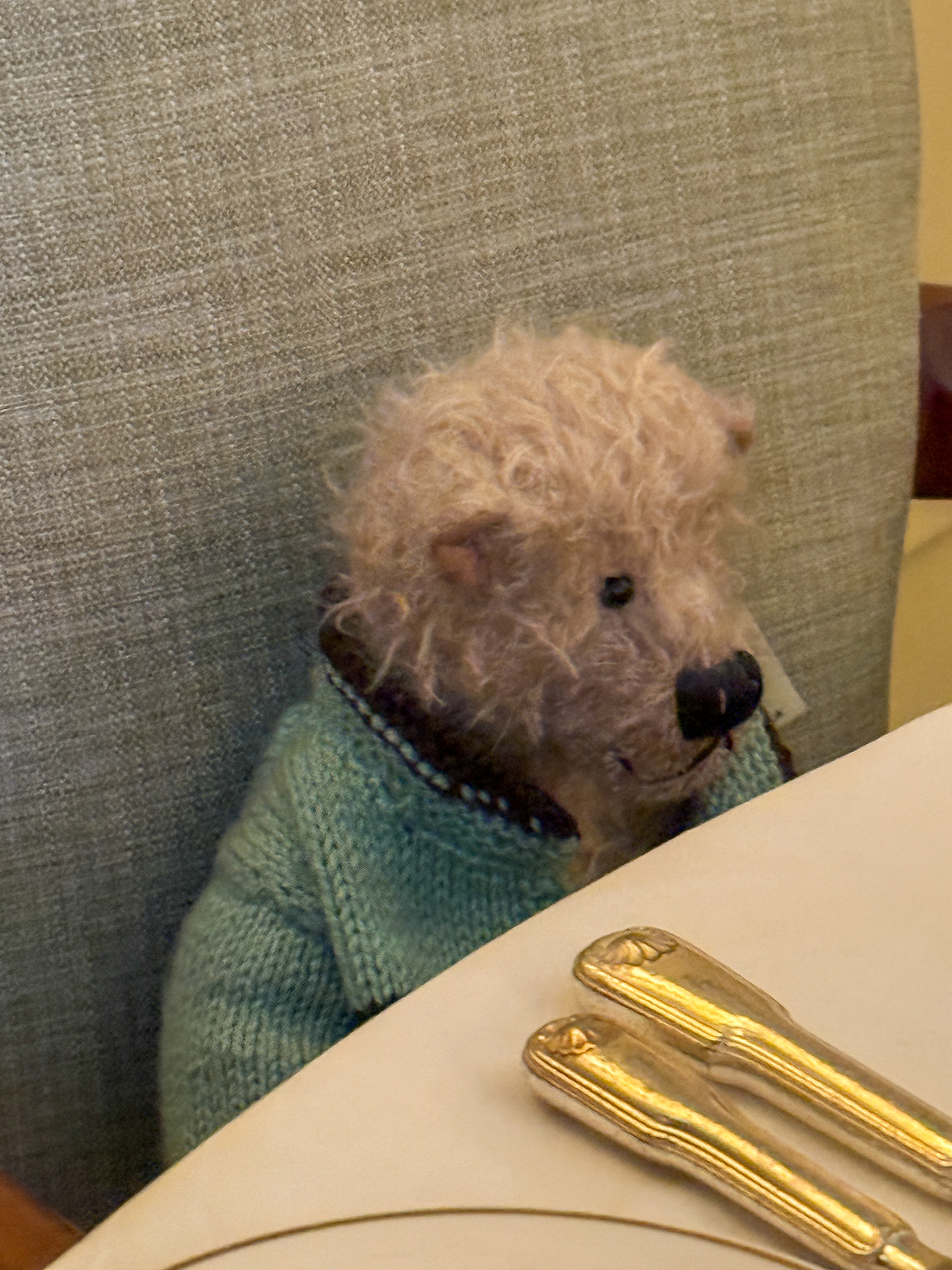 Dennis, our number 14 at the dinner table