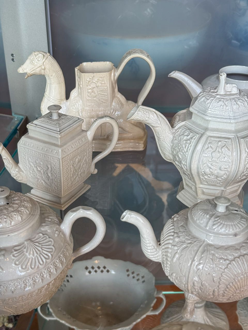 The dromedary creamware teapot was Lady Charlotte's