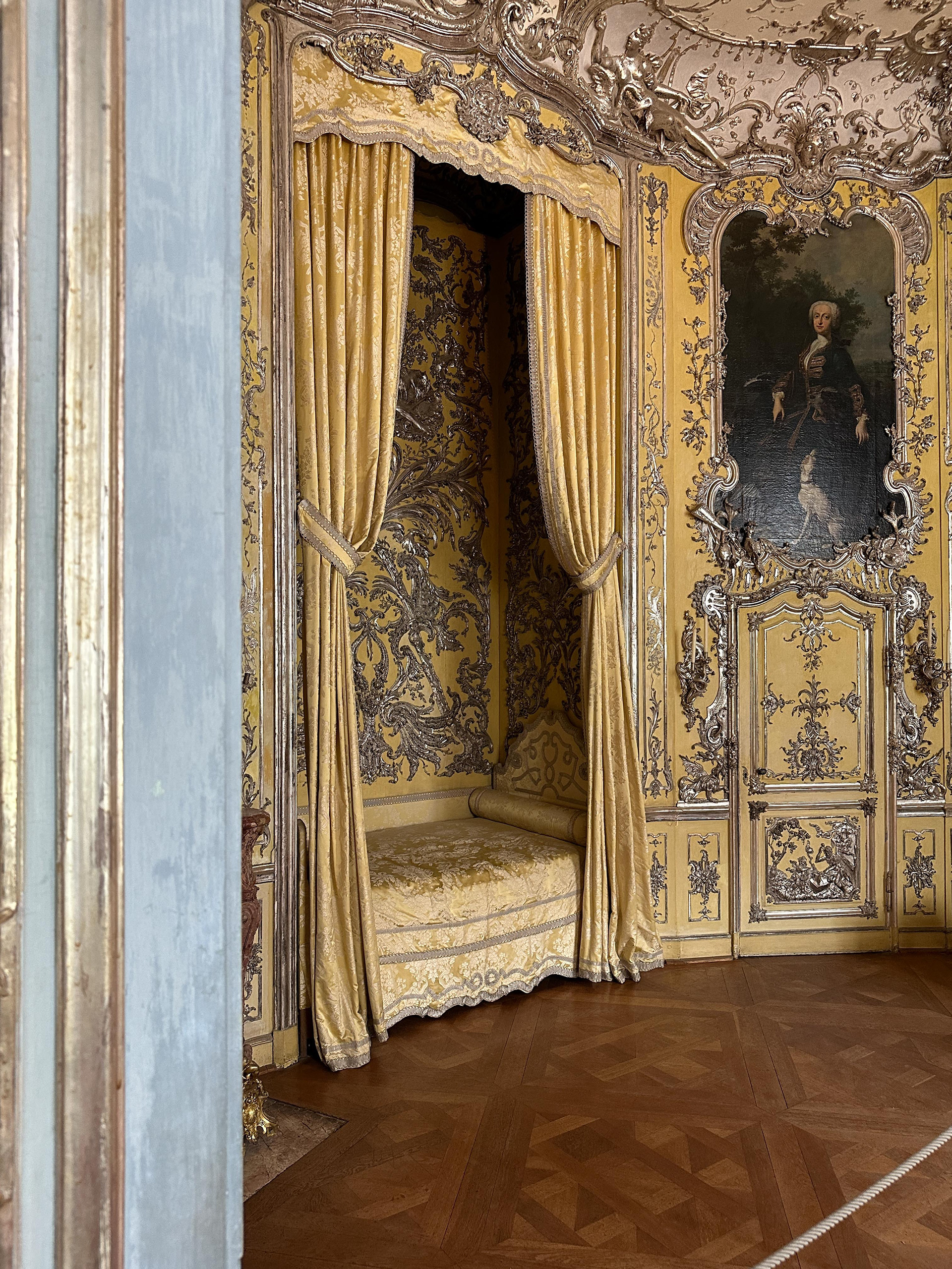 Yellow bedroom