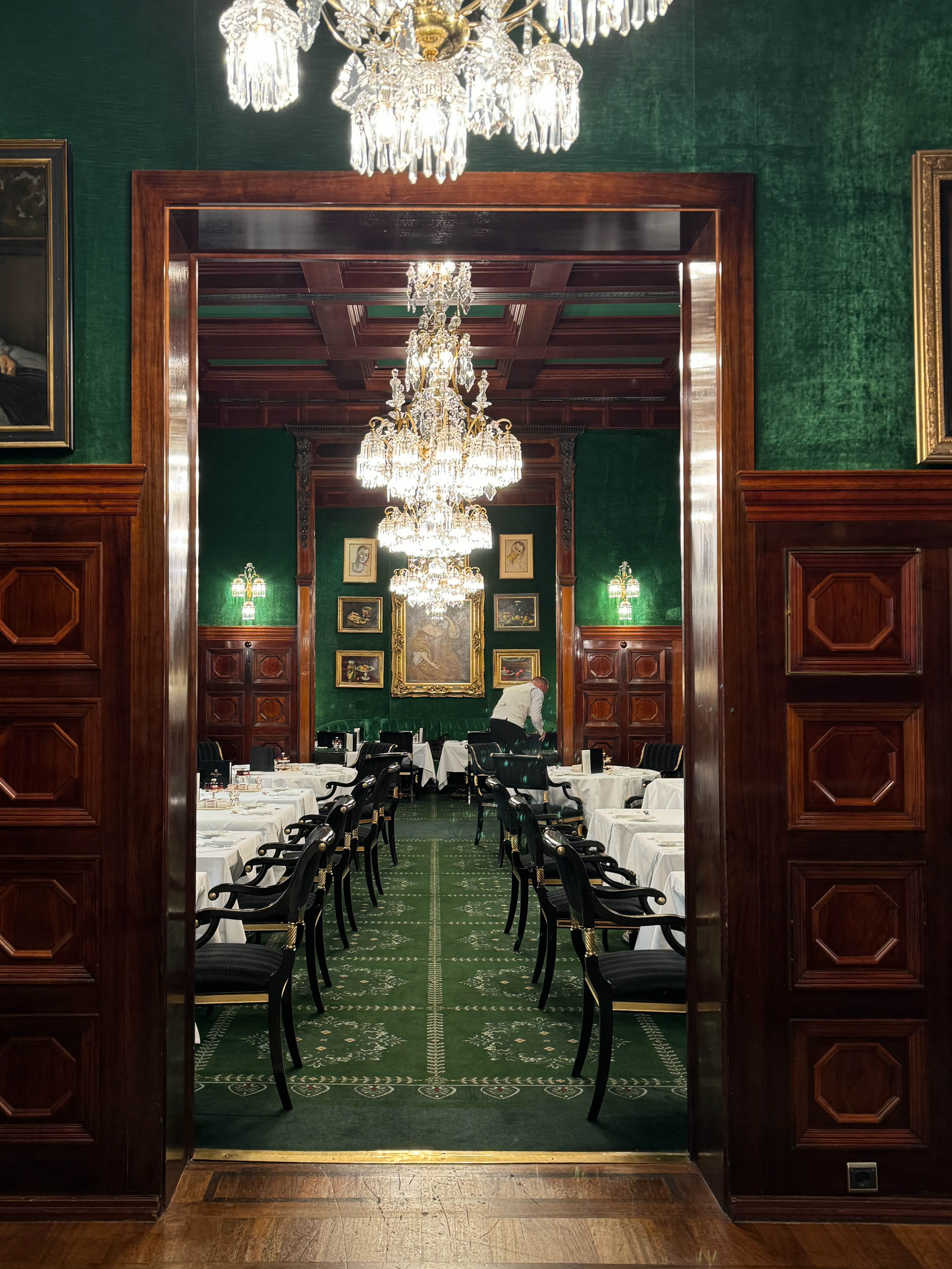 Restaurant at the Sacher Hotel