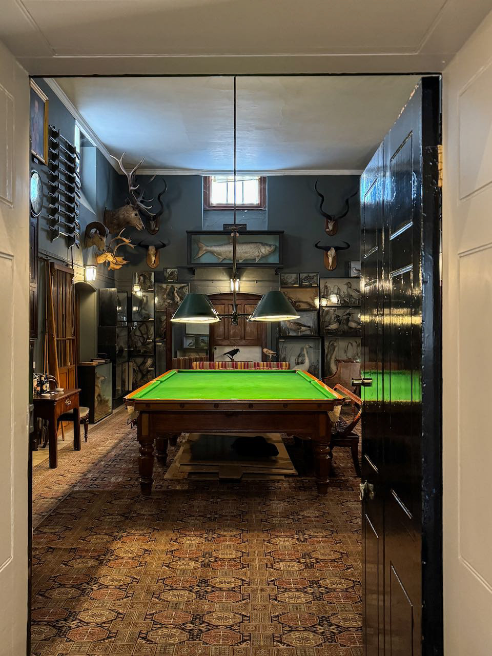 Billiard room