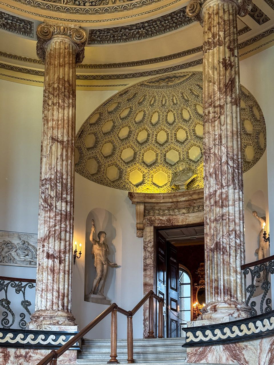 Marble hallway