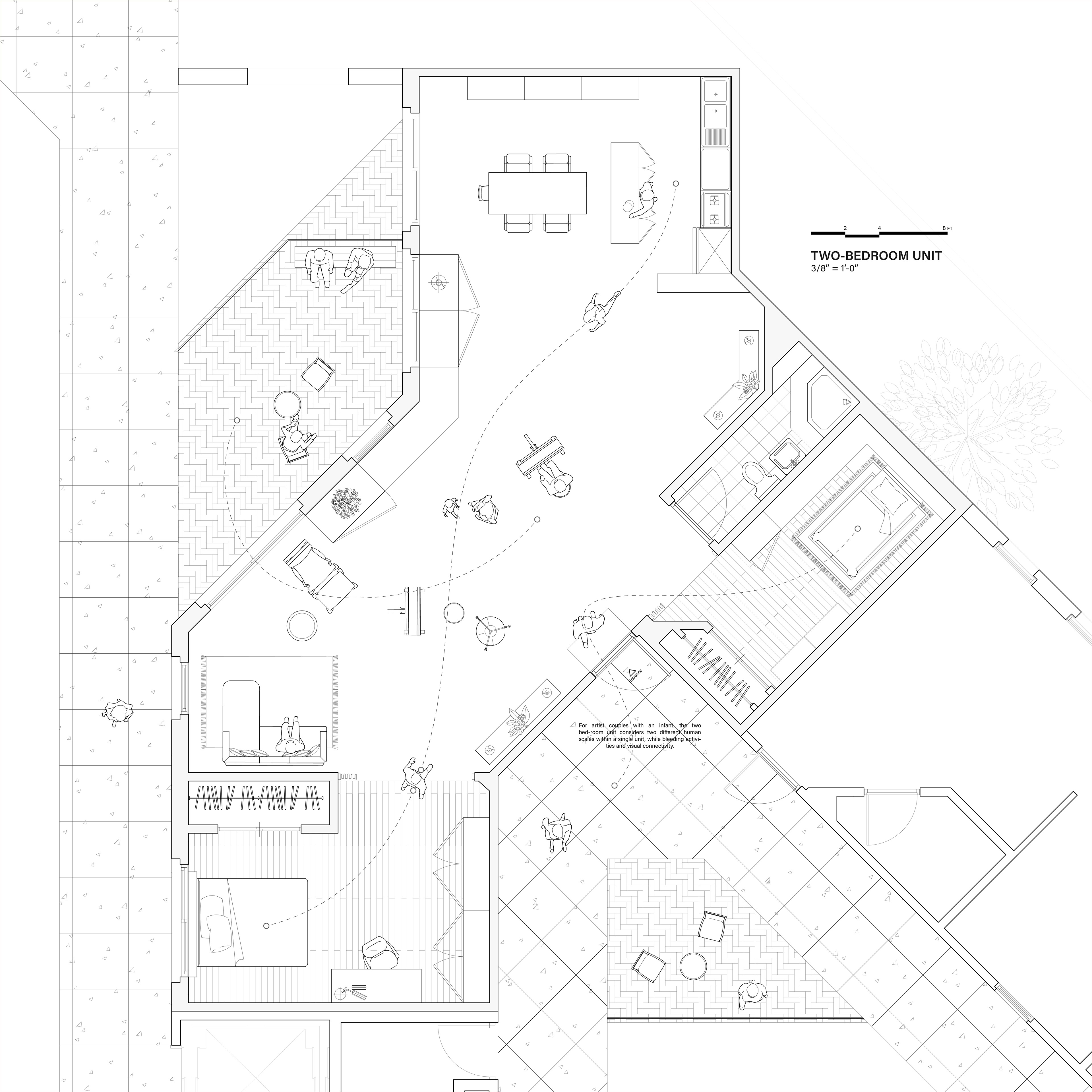 Two-Bedroom Unit
