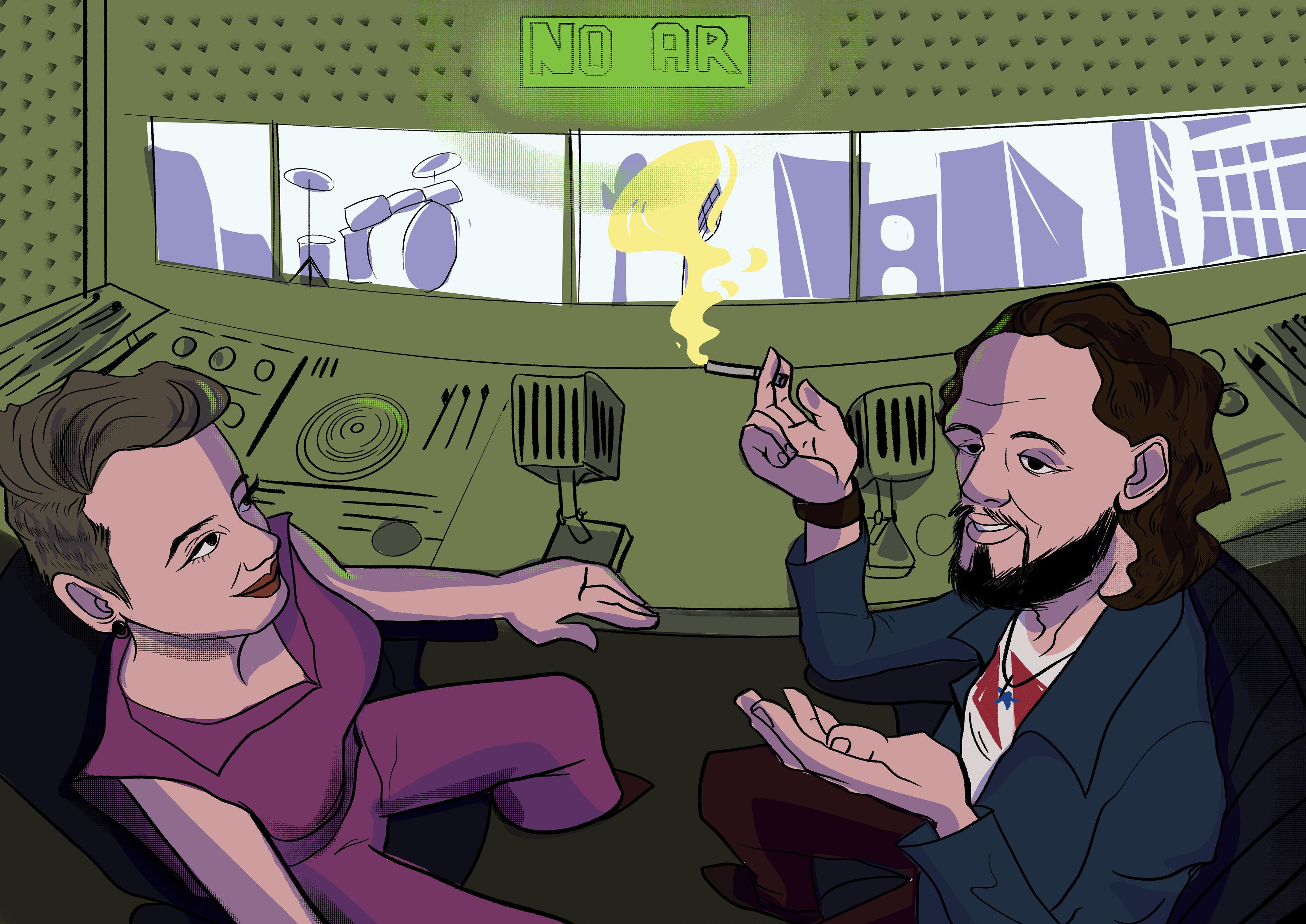 Entrevista com a radialista