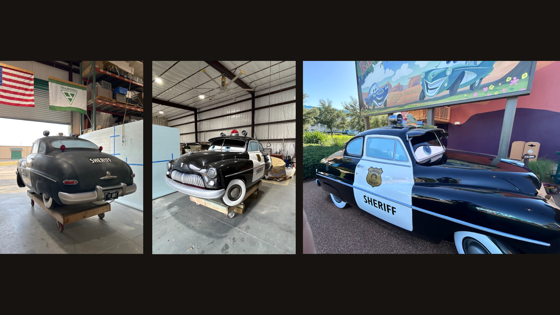 Disney Art of Animation Resort: I assisted in the restoration of various cars.