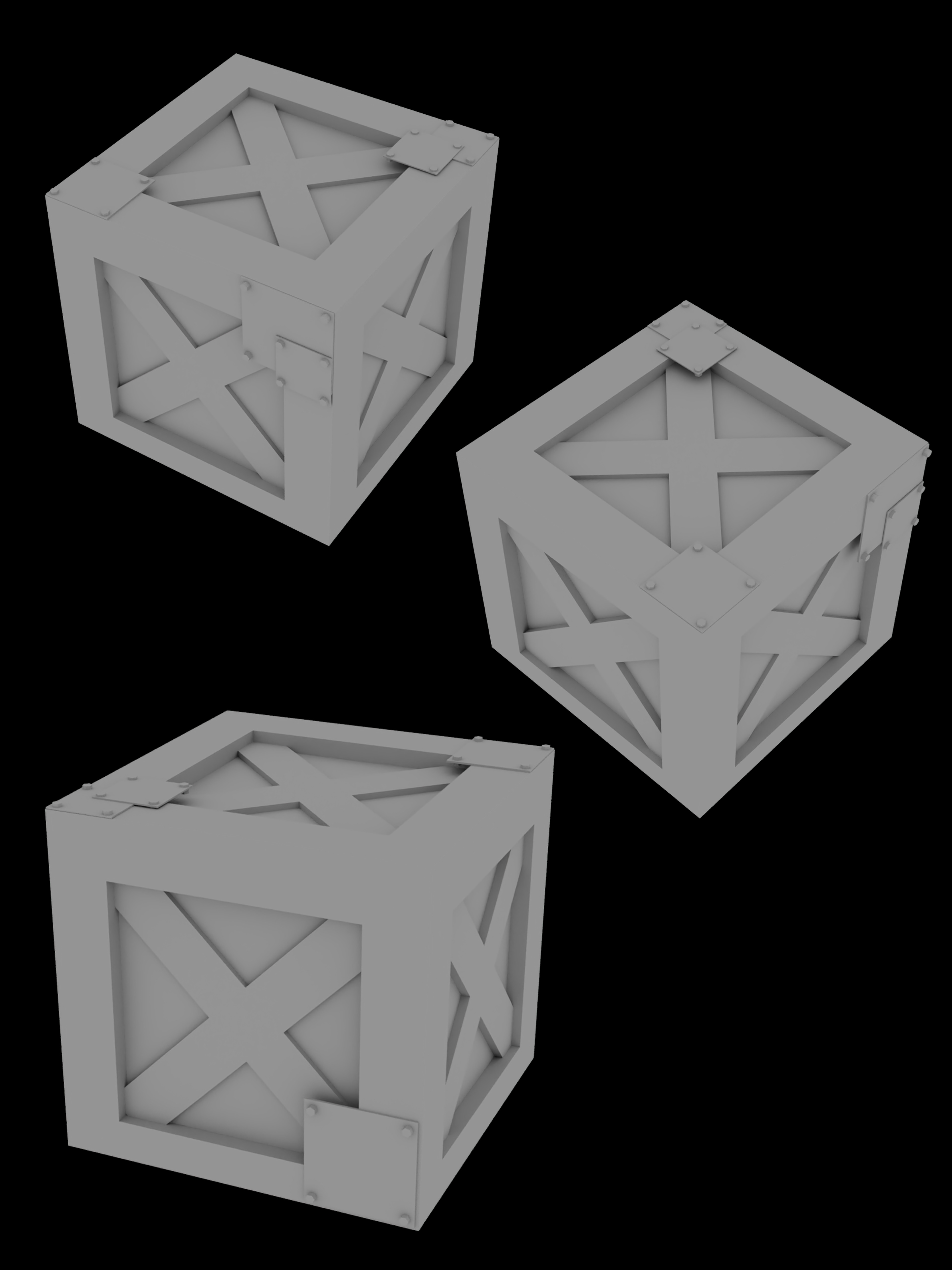 Modeled in Maya