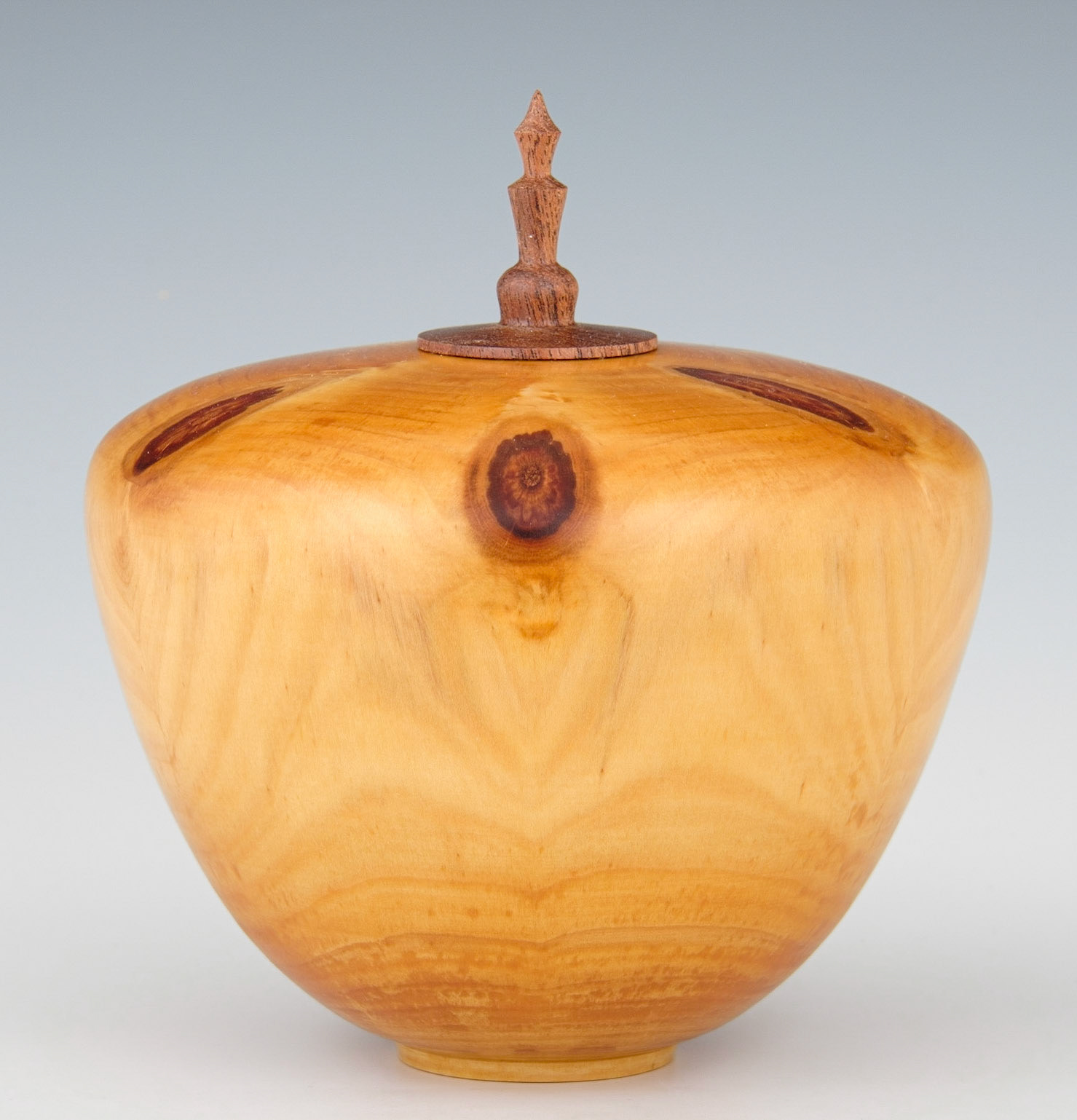 Monkey Puzzle Hollow Form - Diameter: 6 inches, Height: 6 5/8 inches (C152)