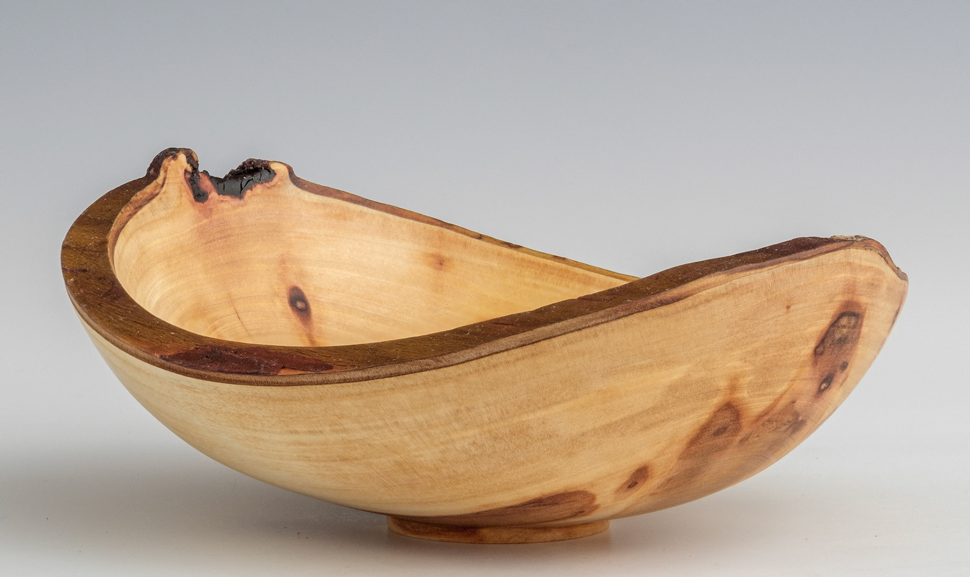 Madrone Natural Edge Bowl - Diameter: 7 inches, Height: 2 1/2 inches (E96)
