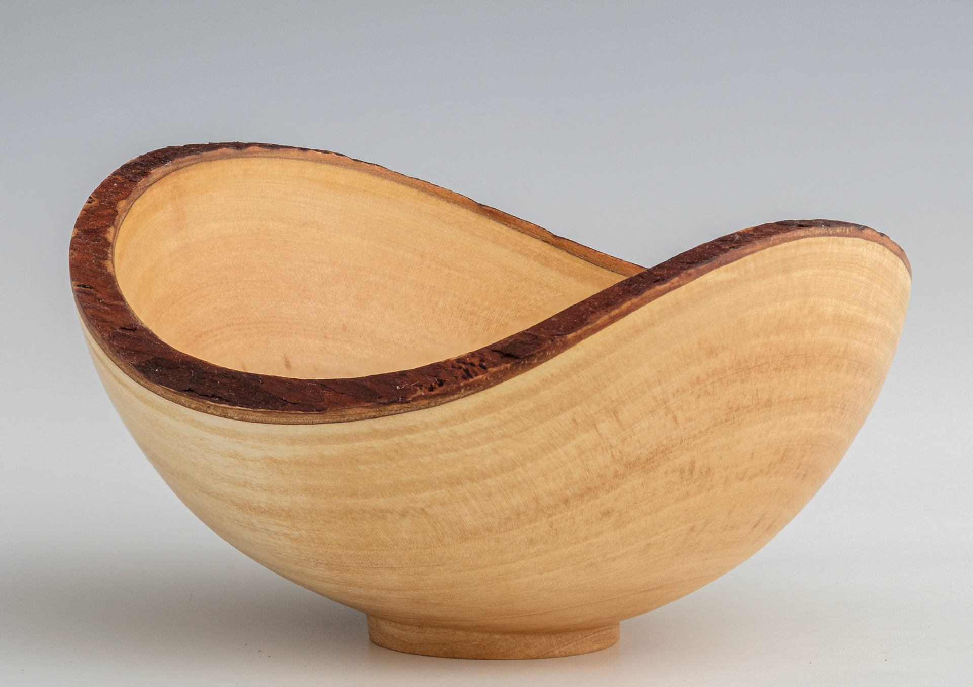 Madrone Natural Edge Bowl - Diameter: 6 1/4 inches, Height: 3 1/8 inches (E97)