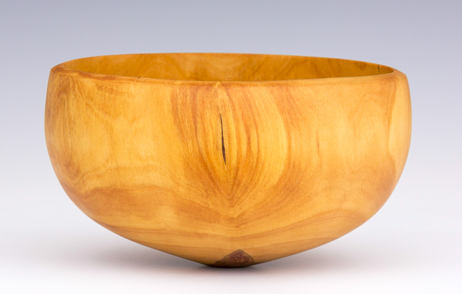 Plum "Round" Bottom Bowl - Diameter: 6 inches, Height: 3 1/8 inches (F121)