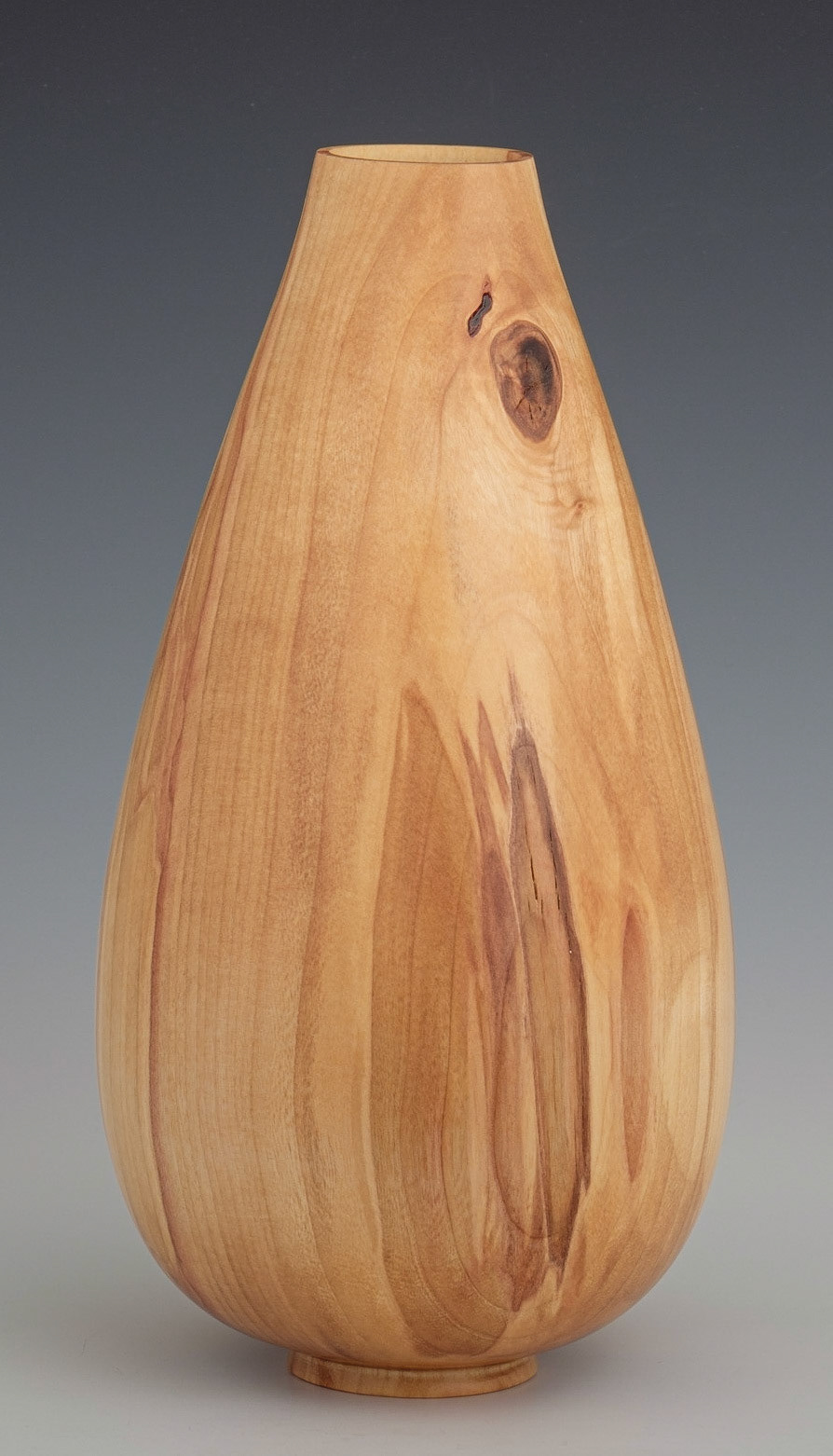 Birch Hollow Form - Diameter: 5 5/8 inches, Height: 10 1/2 inches (J35)