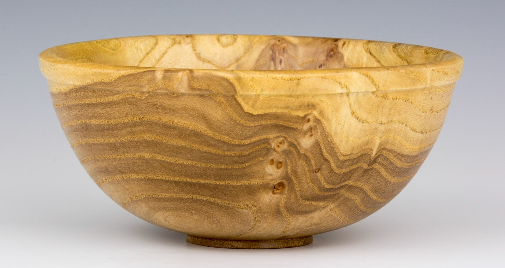 Elm Bowl - Diameter: 6 1/4 inches, Height: 2 3/4 inches (C34)