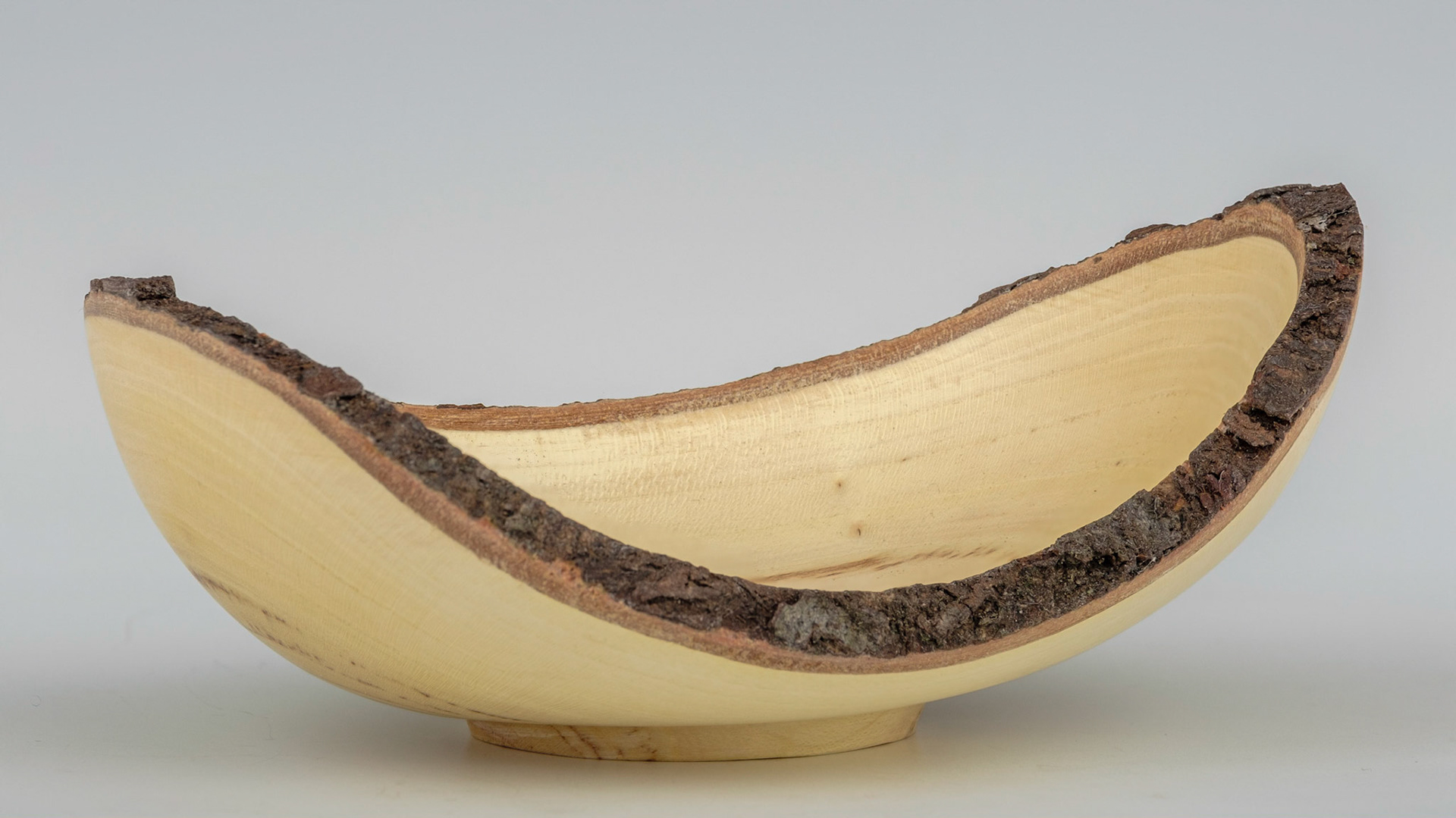 Autumn Olive Natural Edge Bowl - Diameter: 4 7/8 Inches, Height: 1 7/8 inches (D72)