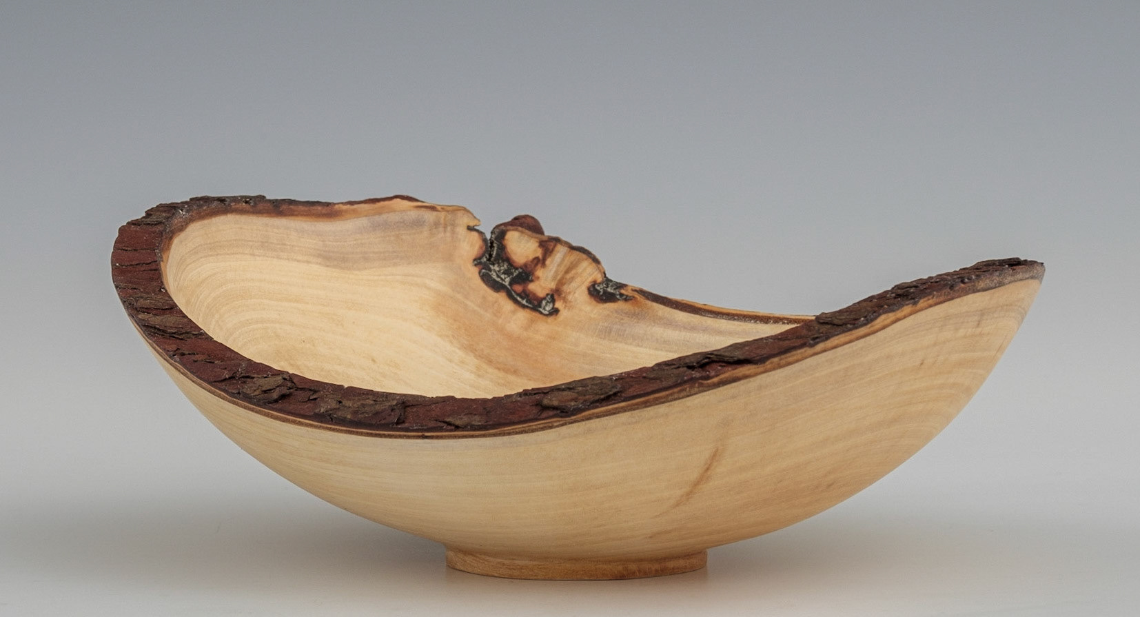 Madrone Natural Edge Bowl - Diameter: 7 3/8 inches, Height: 2 1/2 inches (E50)