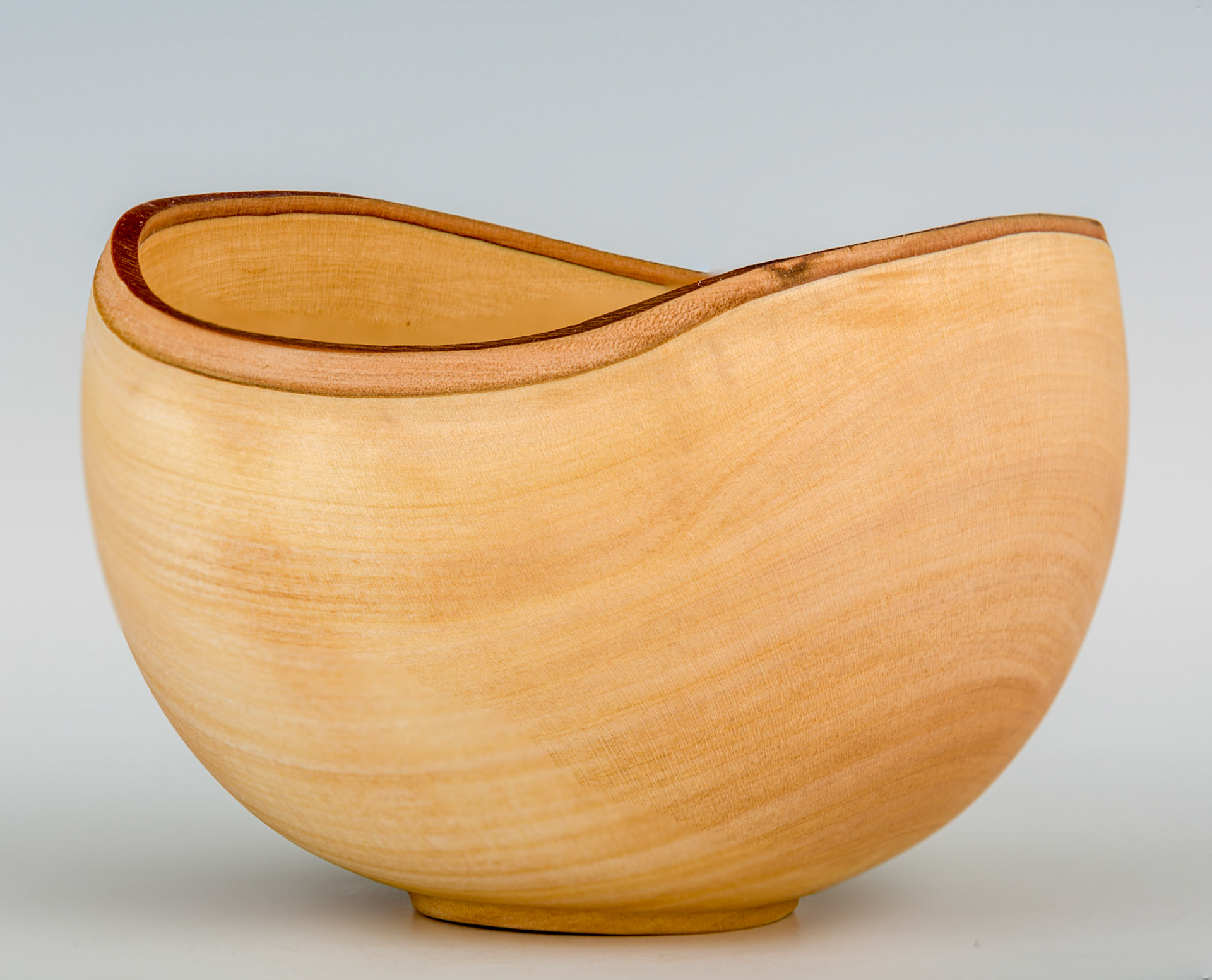 Madrone Natural Edge Bowl - Diameter: 4 1/8 inches, Height: 2 3/4 inches (C113)