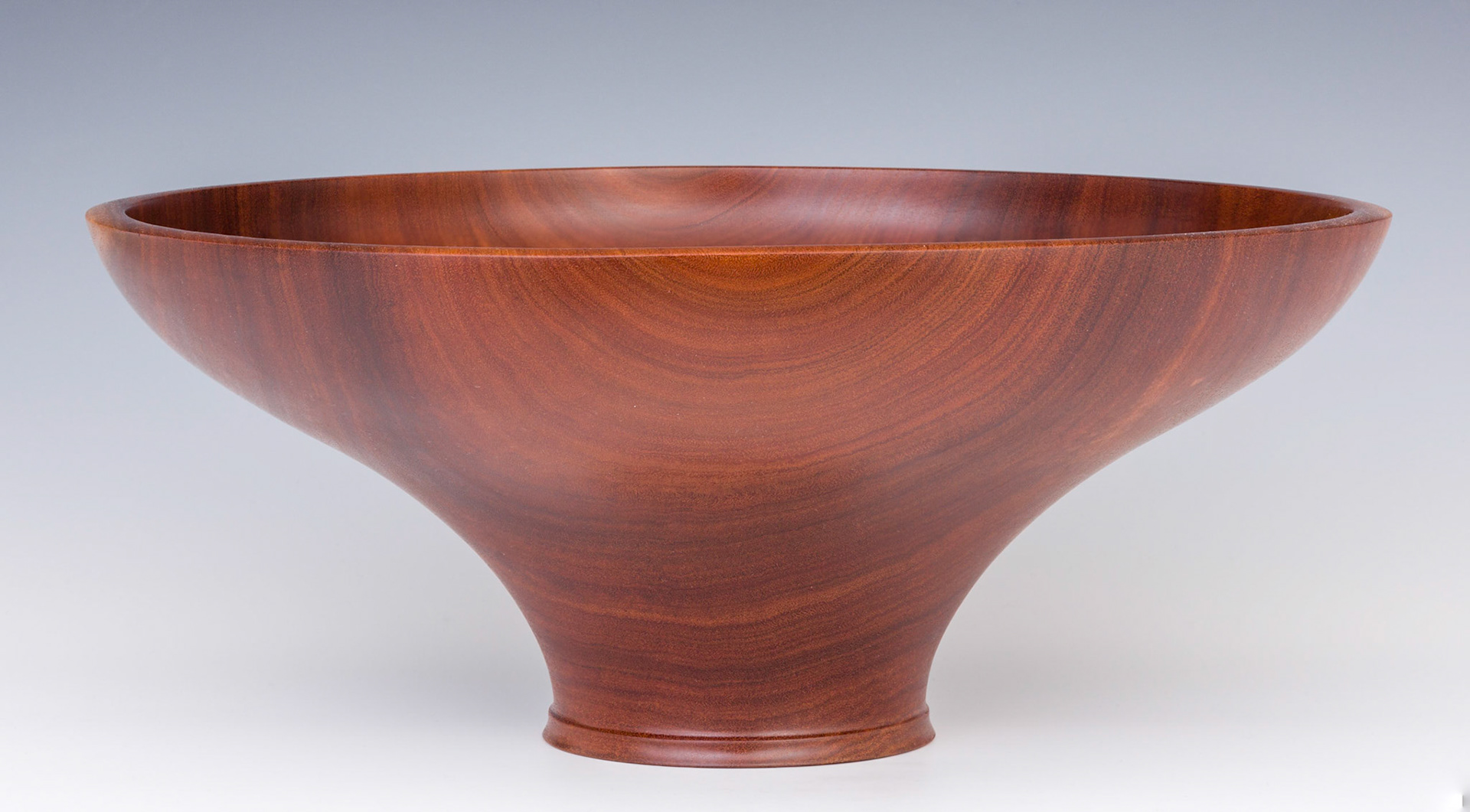 Iron Bark Eucalyptus Bowl - Diameter: 12 3/4 inches, Height: 5 1/4 inches (A80)