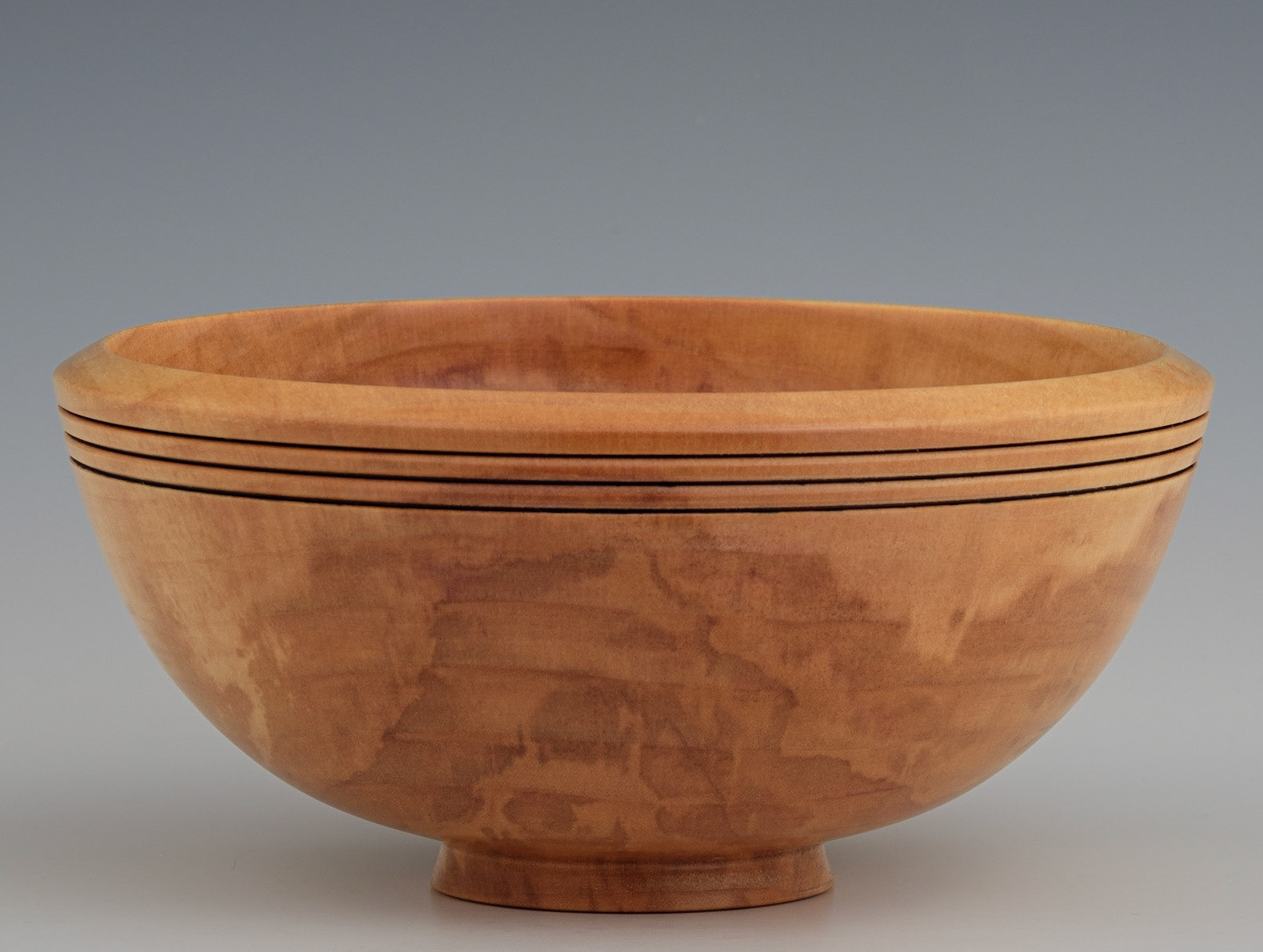 Birch Bowl - Diameter: 7 5/8 inches, Height: 3 5/8 inches (J83)